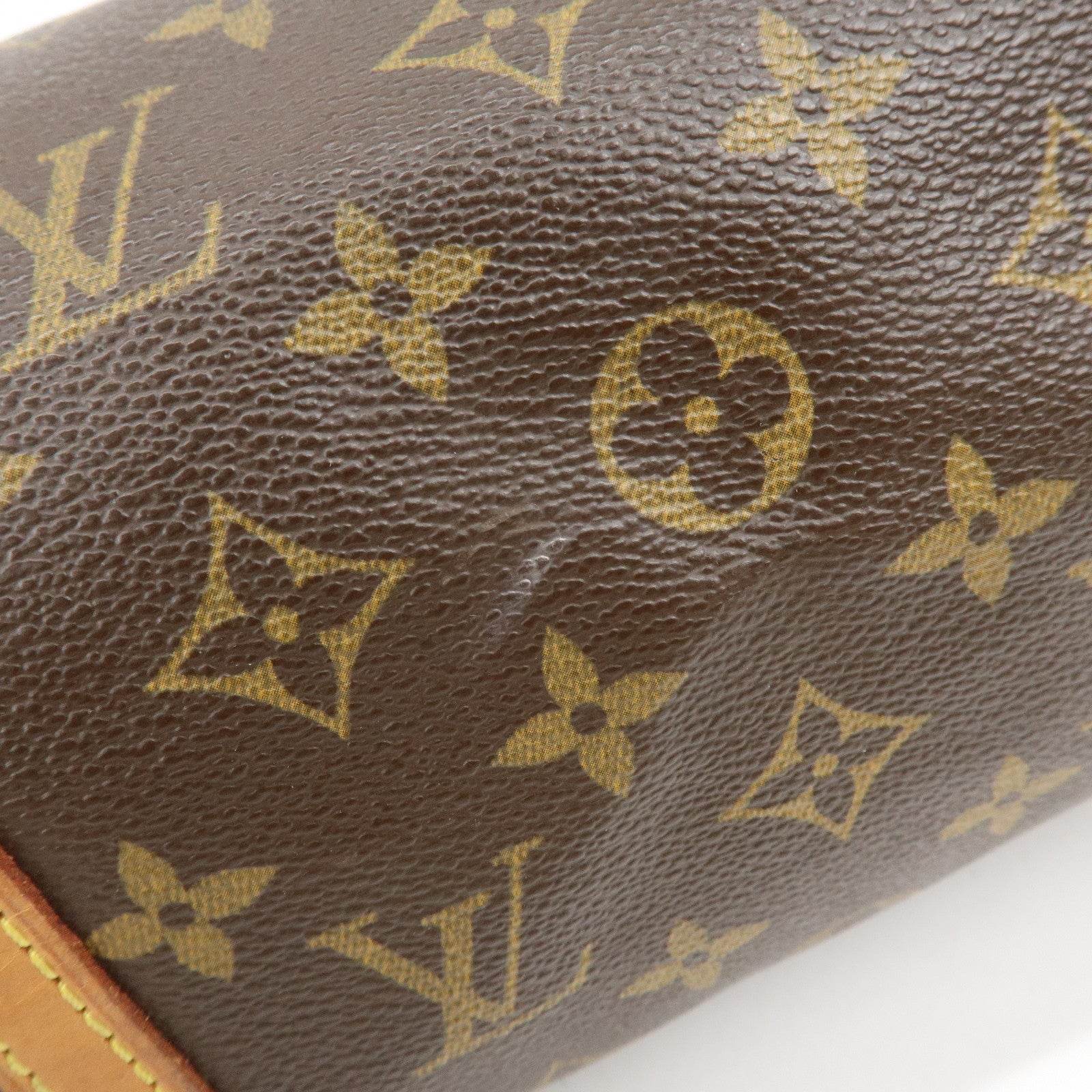 Louis Vuitton Monogram Papillon 30 Hand Bag Brown M51385