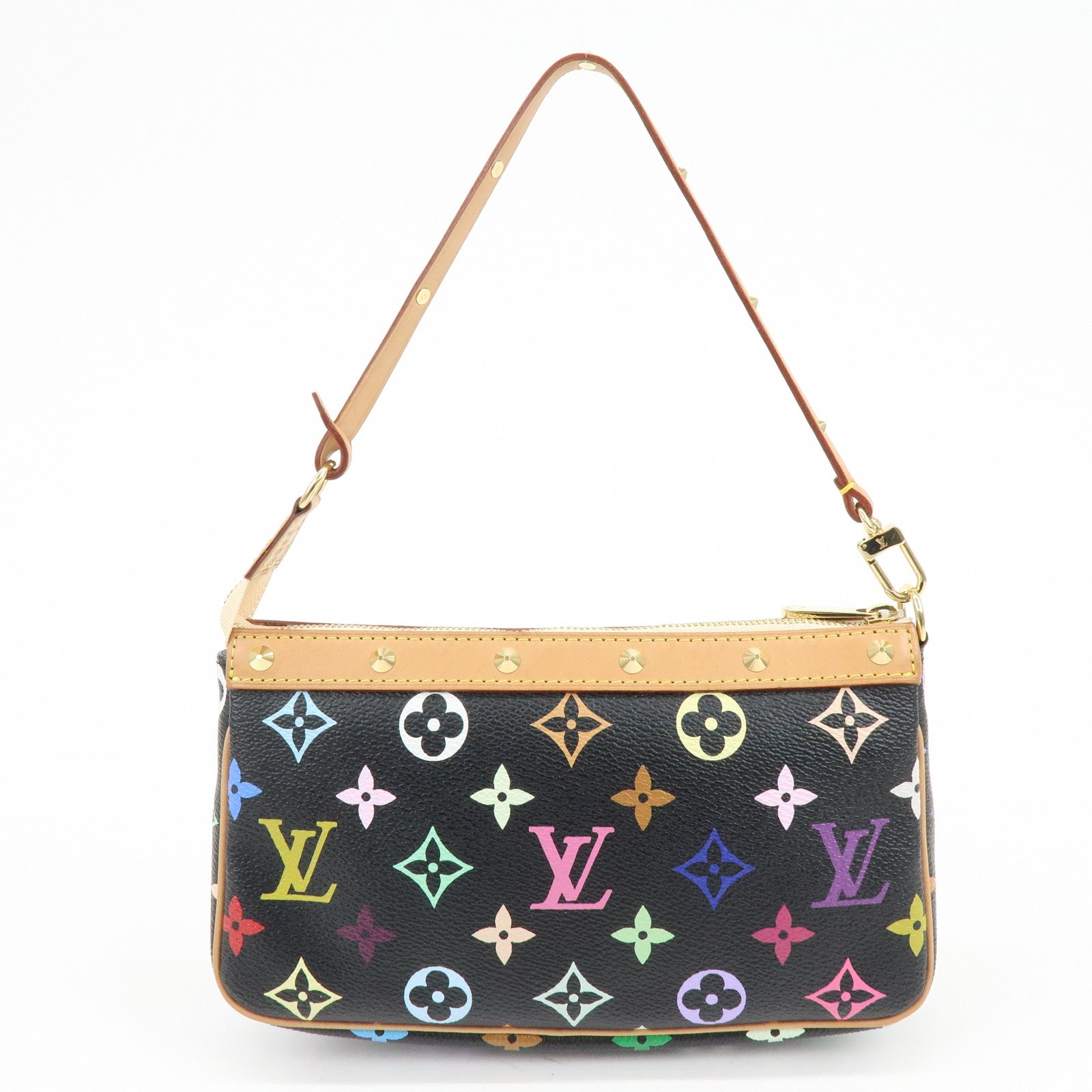 Louis Vuitton Monogram Multicolor Pochette Accessoires Noir M92648