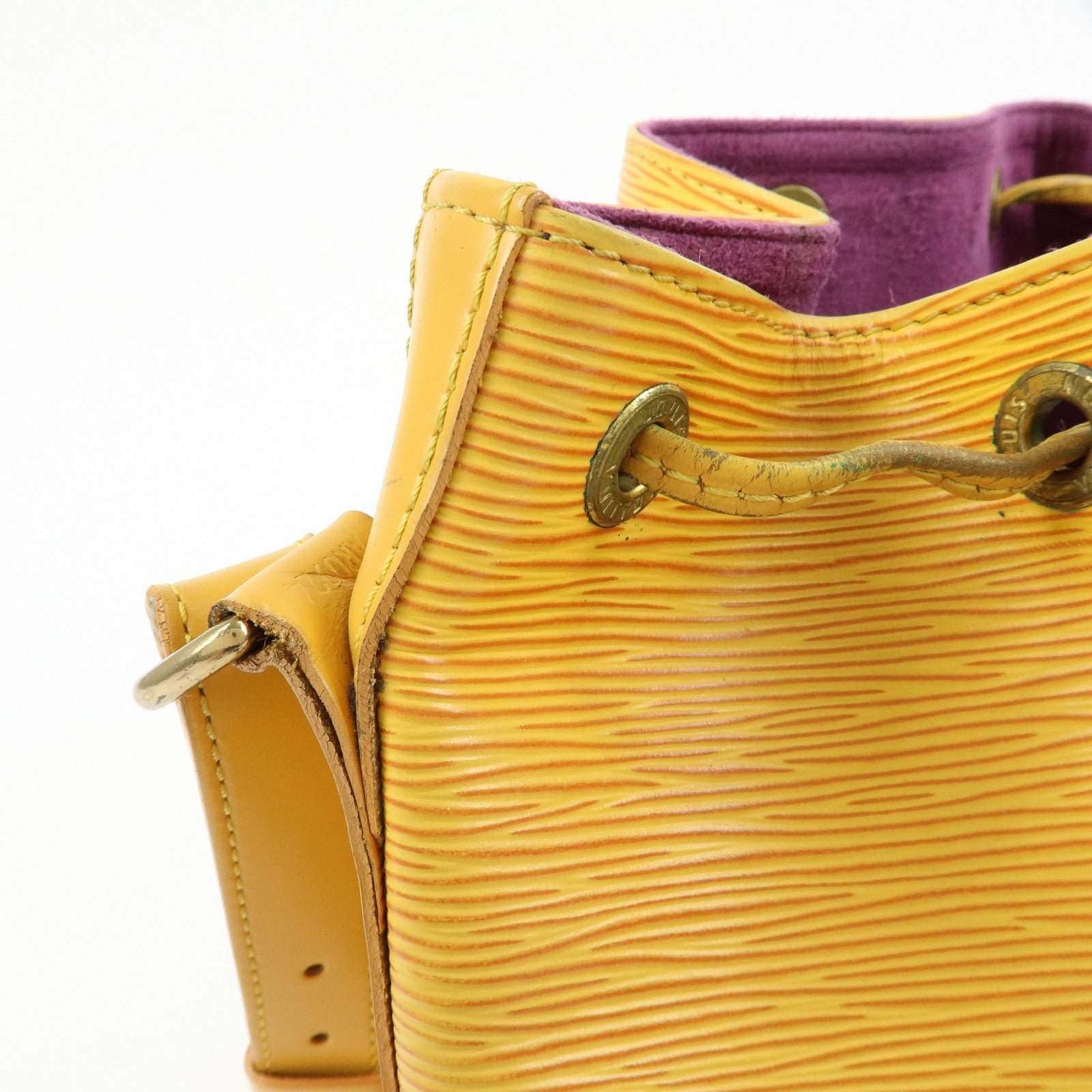 Louis Vuitton Epi Petit Noe Shoulder Bag Tassili Yellow M44109