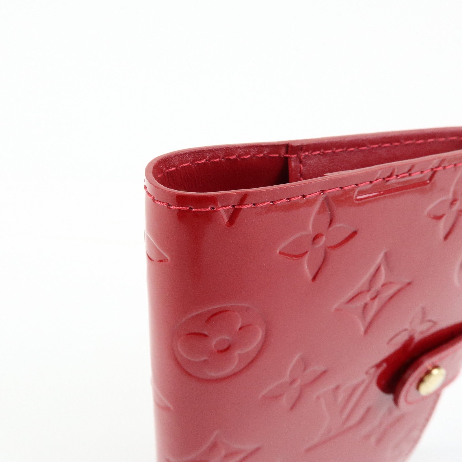 Louis Vuitton Monogram Vernis Agenda PM Pomme d'Amour Red R21016