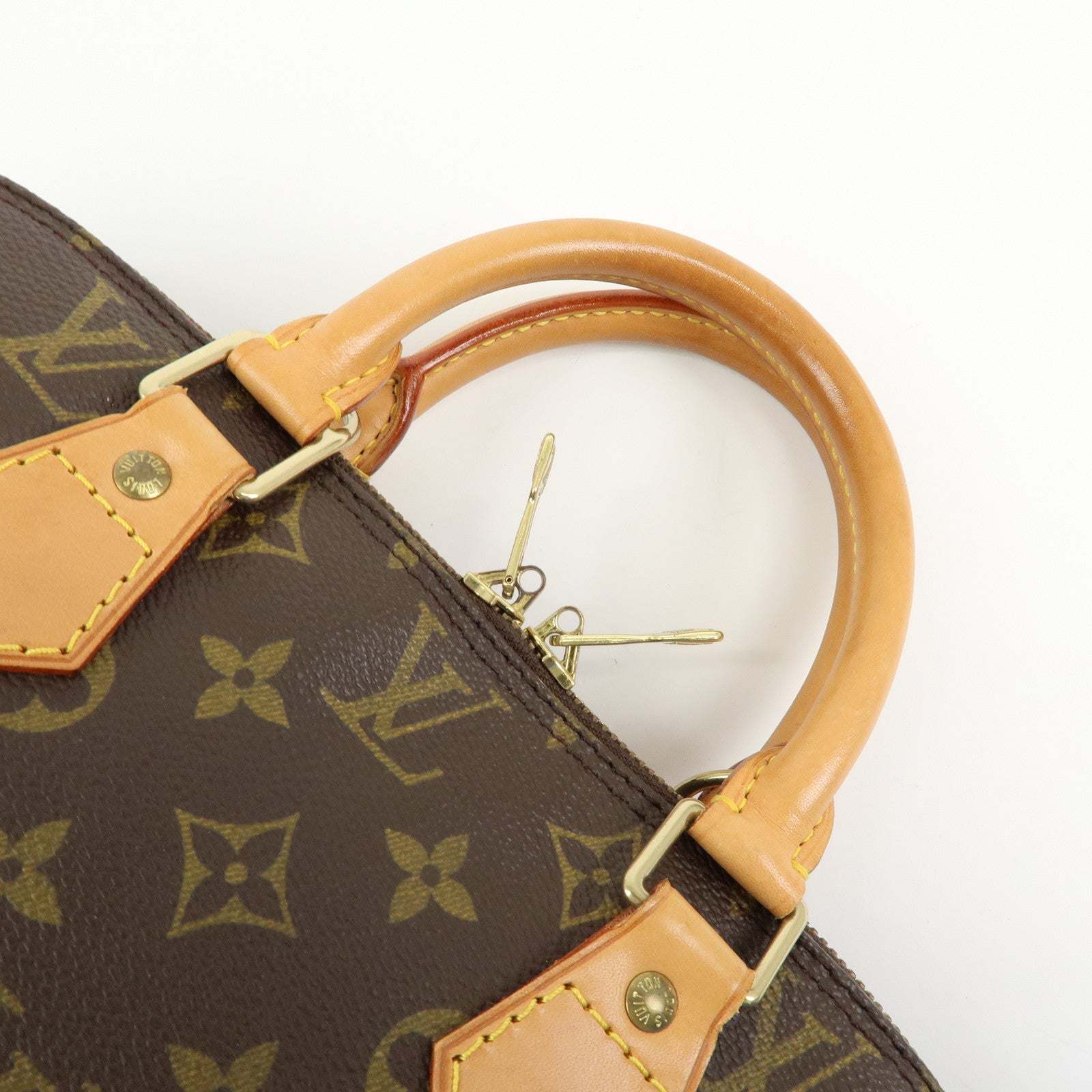 Louis Vuitton Monogram Alma Hand Bag Brown M51130