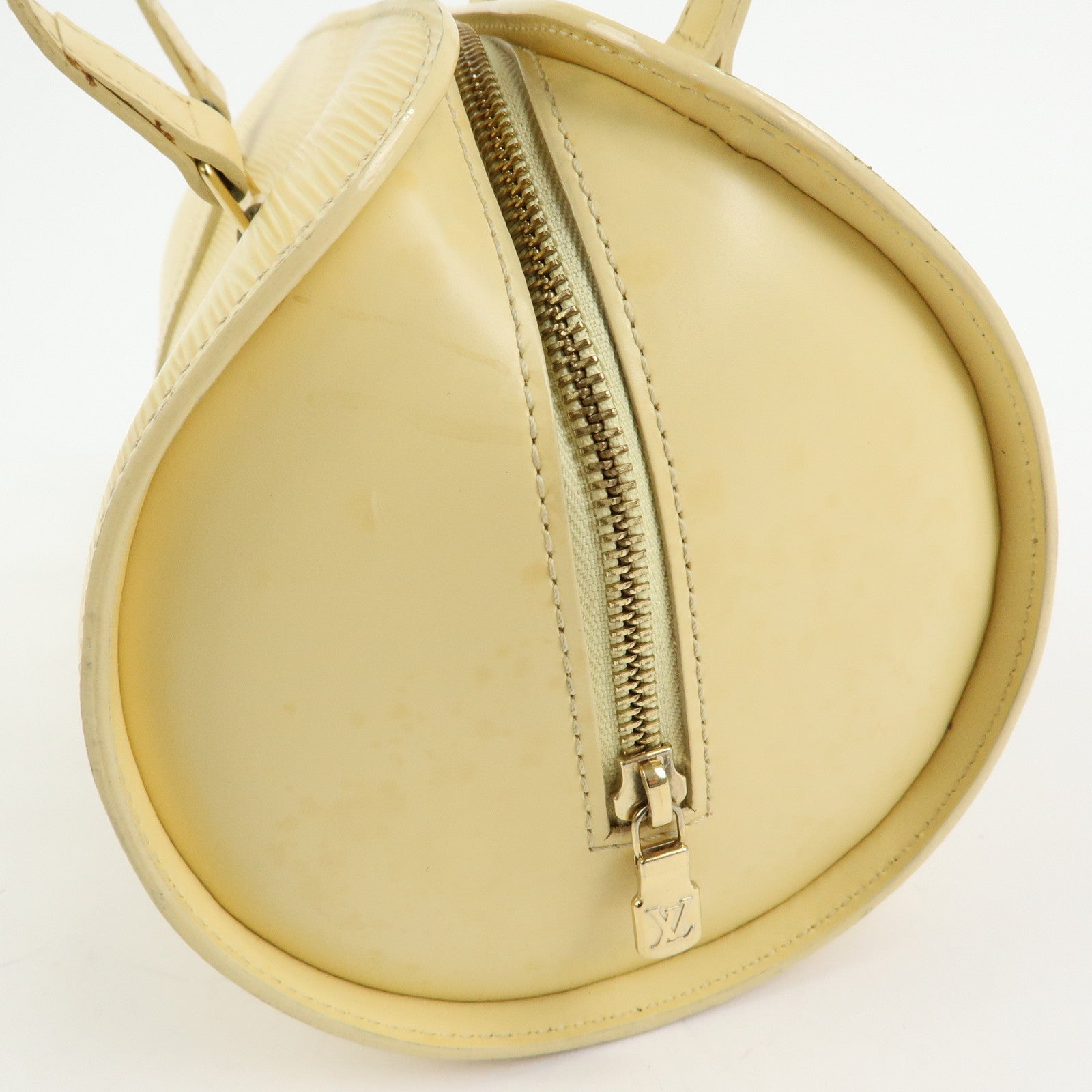 Louis Vuitton Epi Leather Soufflot Hand Bag Vanilla M5222A
