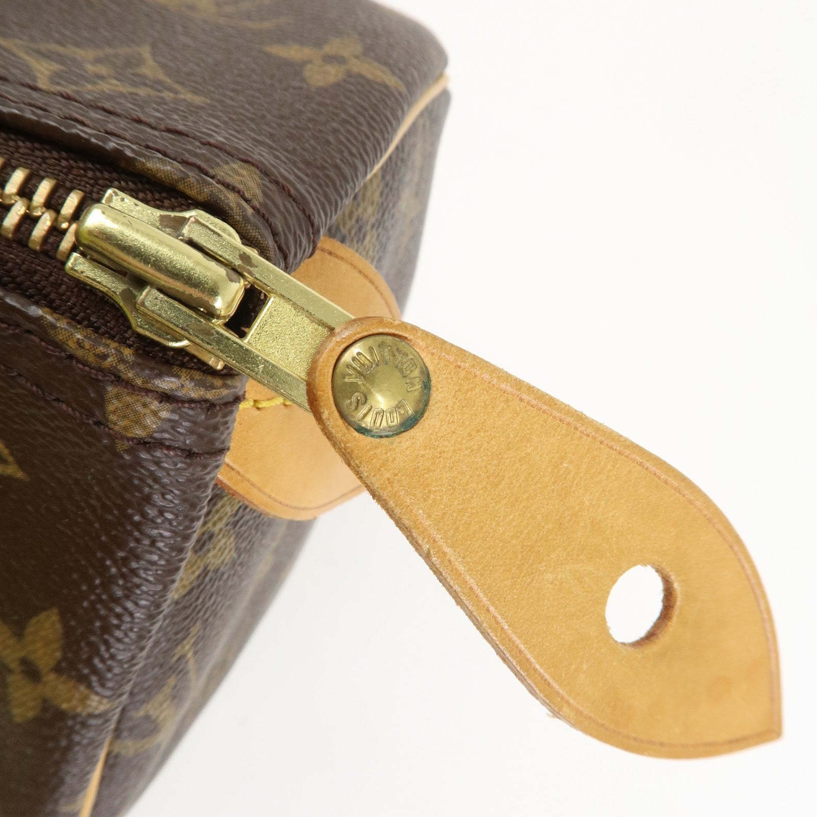 Louis Vuitton Monogram Speedy 30 Boston Bag Hand Bag Brown M41526