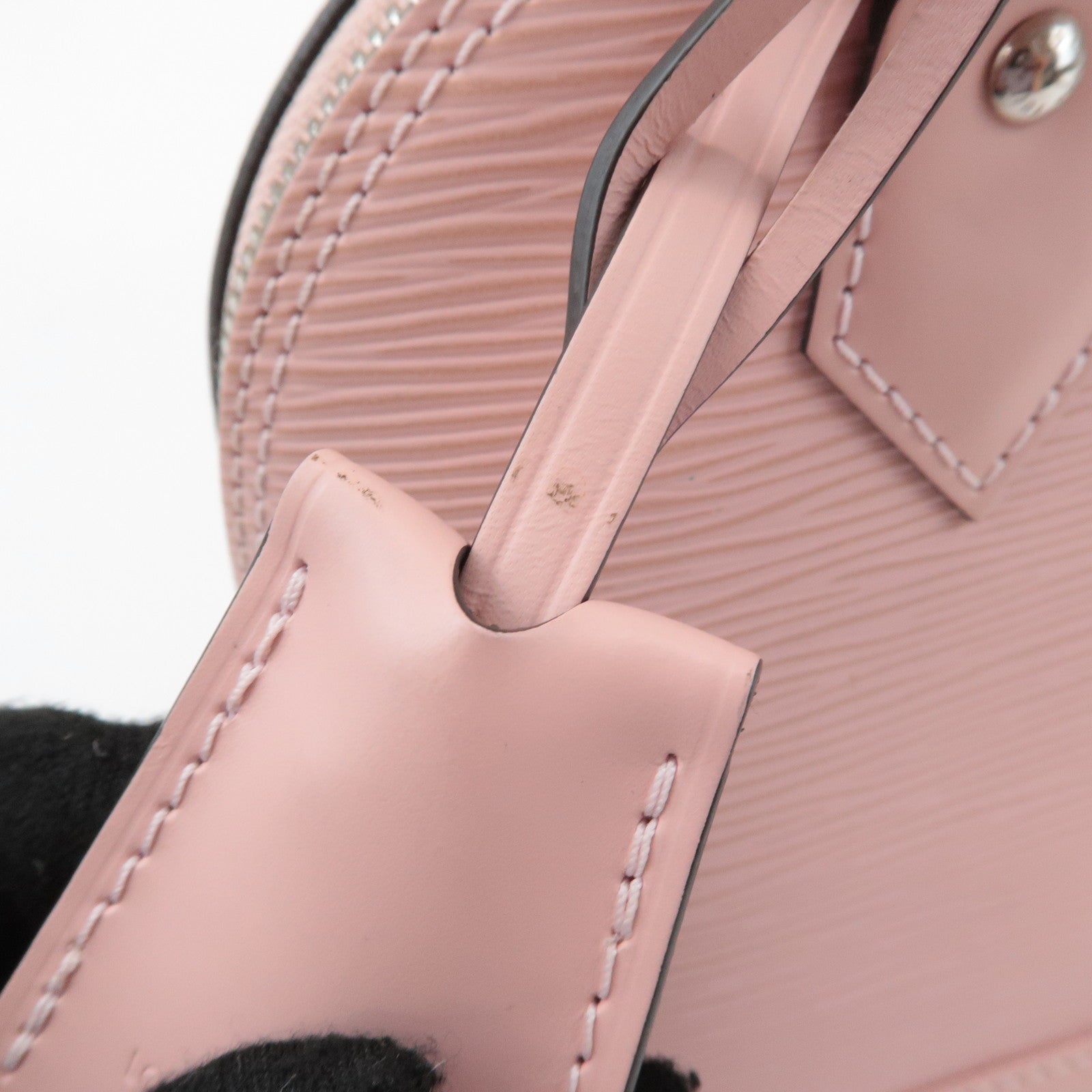 Louis Vuitton Epi Alma BB 2Way Hand Bag Rose Ballerine M41327 Used