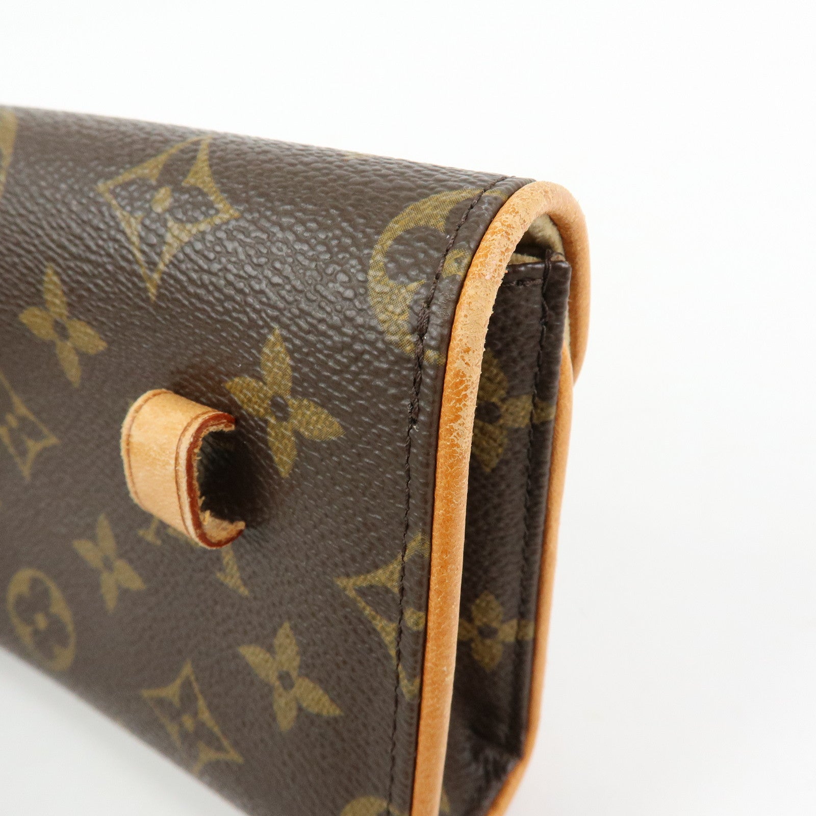 Louis Vuitton Monogram Pochette Florentine Waist Bag Brown M51855