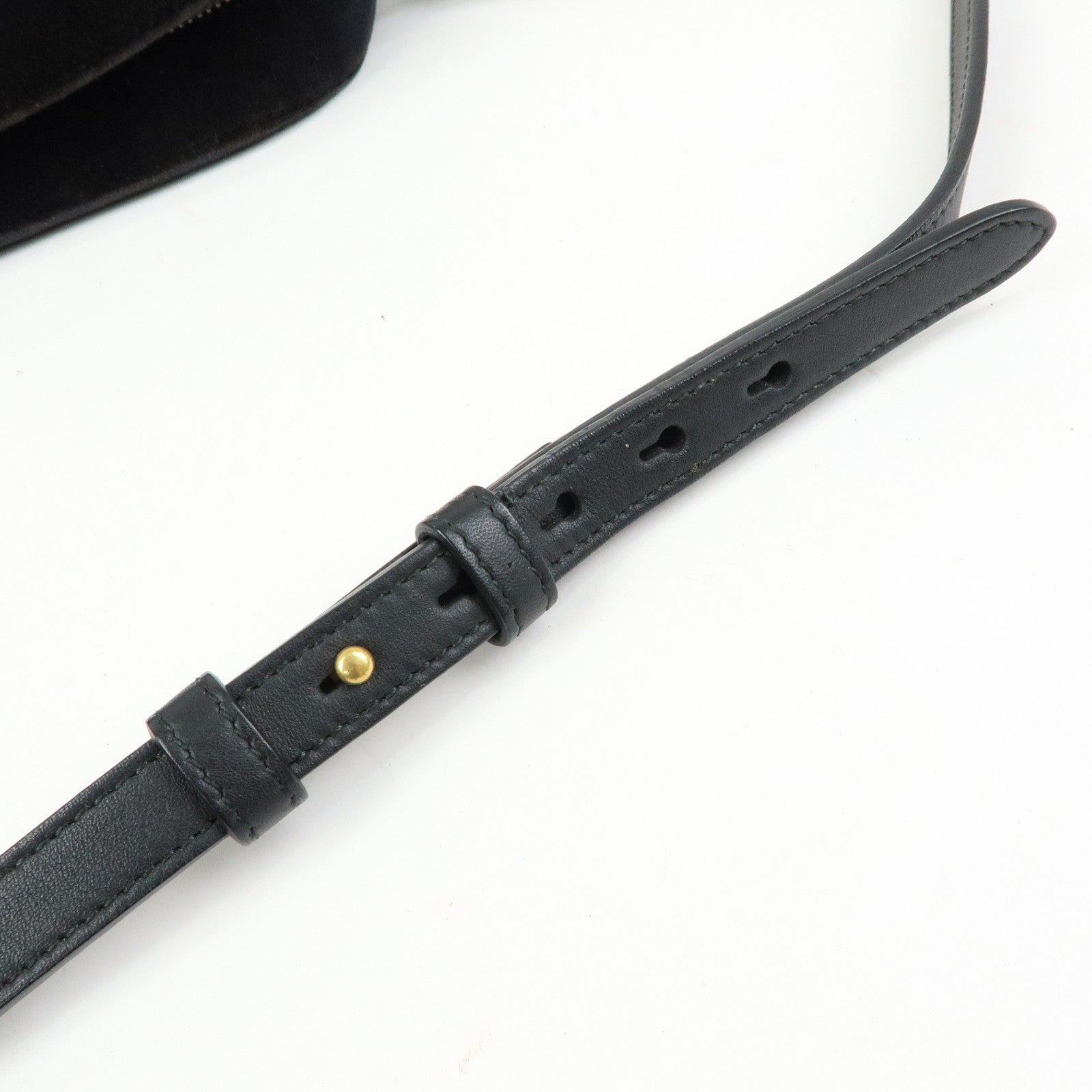 GUCCI GG Marmont Velvet Leather StarMotif Bijou Shoulder Bag 447632