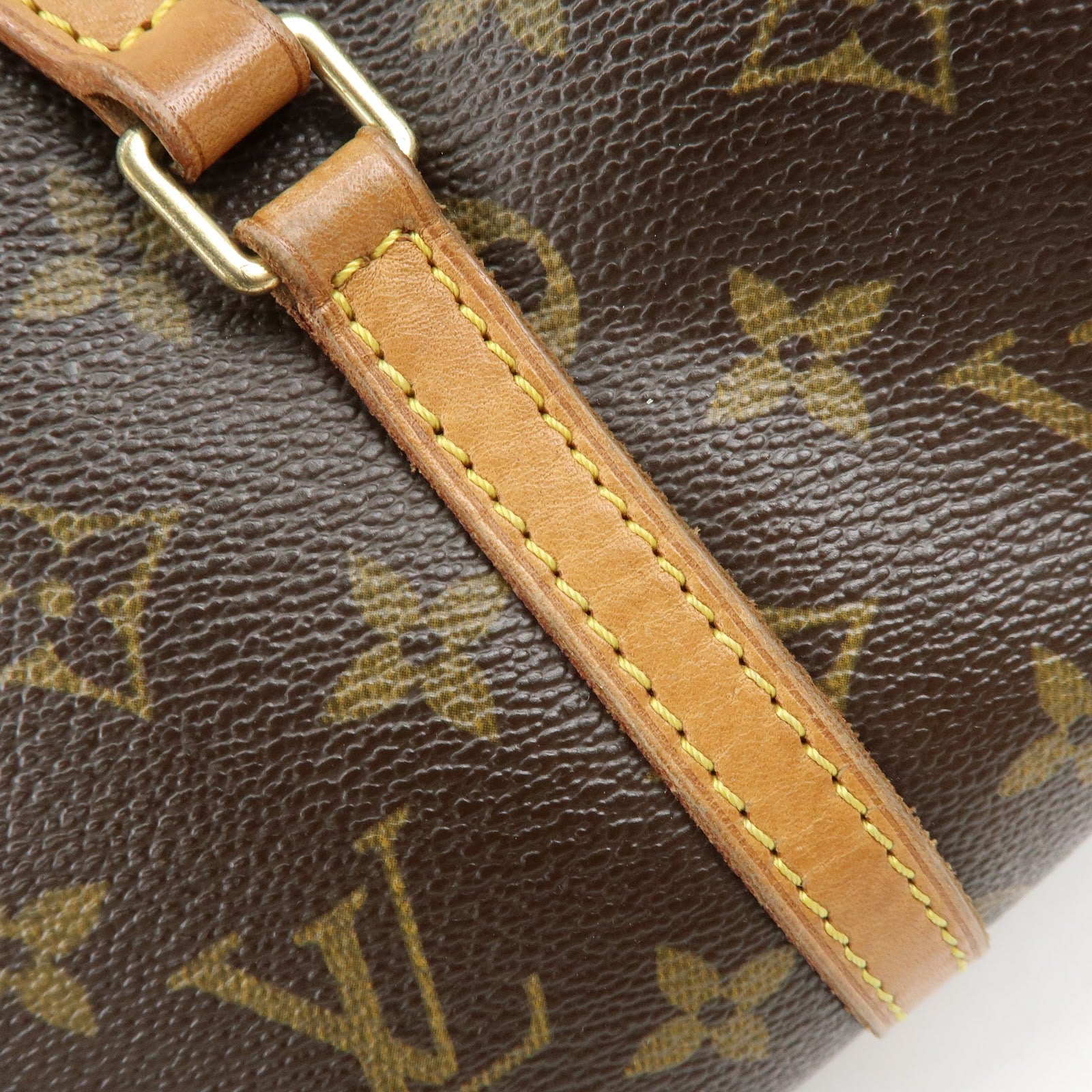 Louis Vuitton Monogram Papillon 30 Hand Bag Brown M51385