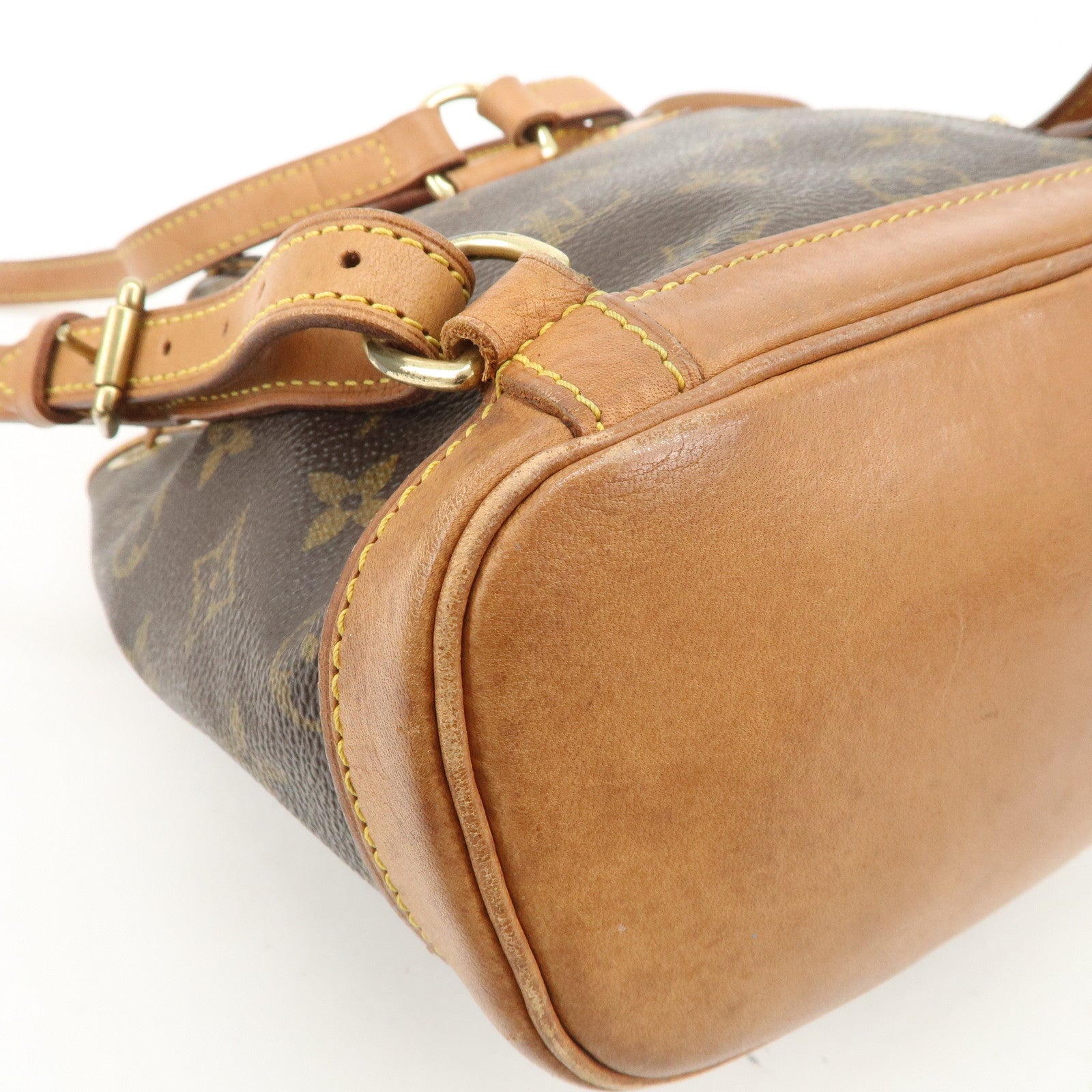 Louis Vuitton Monogram Mini Montsouris Canvas Backpack Brown M51137