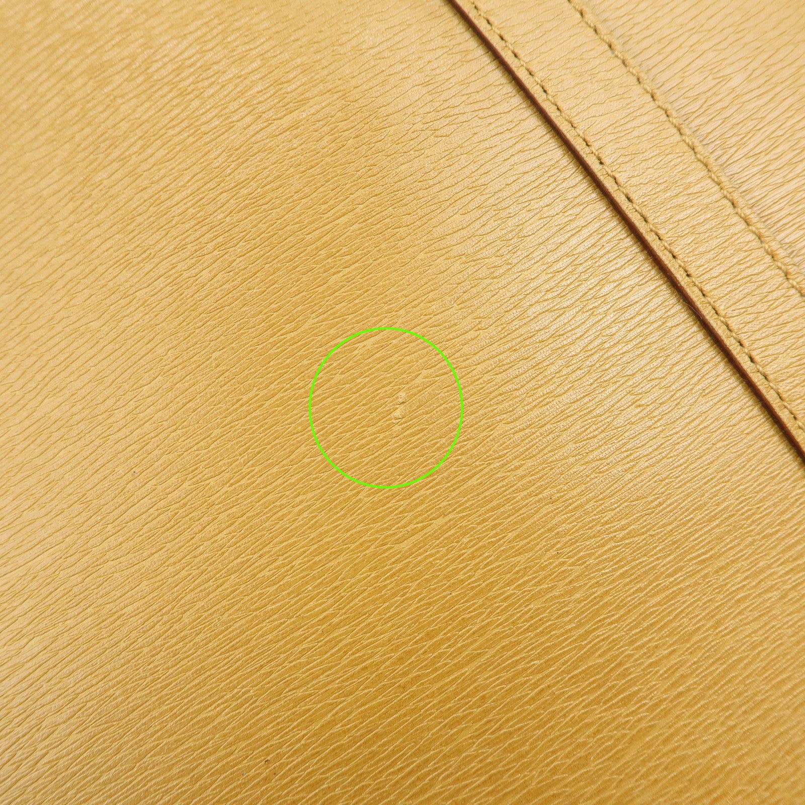GUCCI Bamboo Jackie Leather Shoulder Bag Hand Bag Yellow 001 4061