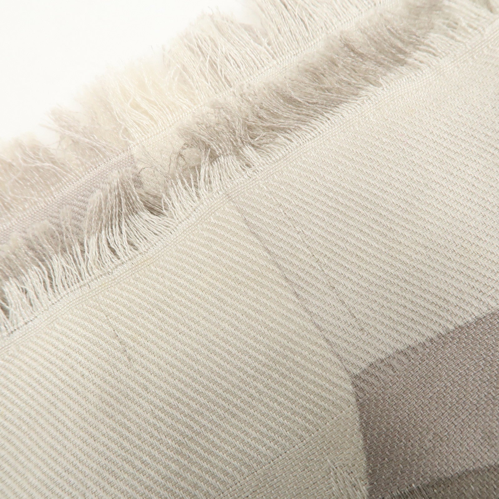 Louis Vuitton Monogram Silk Wool Shawl Scarf Camouflage Gray M75397