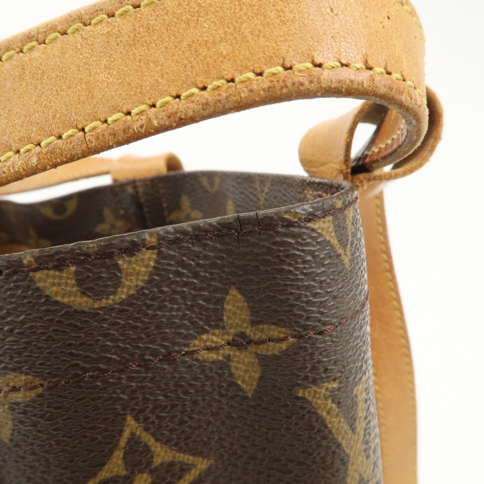 Louis Vuitton Monogram Randonnee PM Shoulder Bag Brown M42243