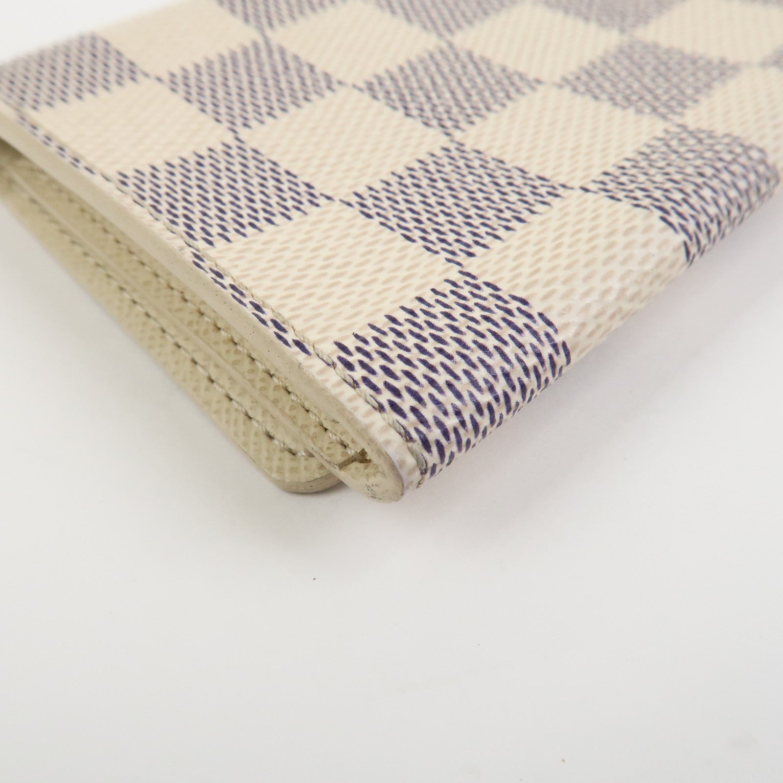 Louis Vuitton Damier Azur Enveloppe Carte de Visite CardCase N61746