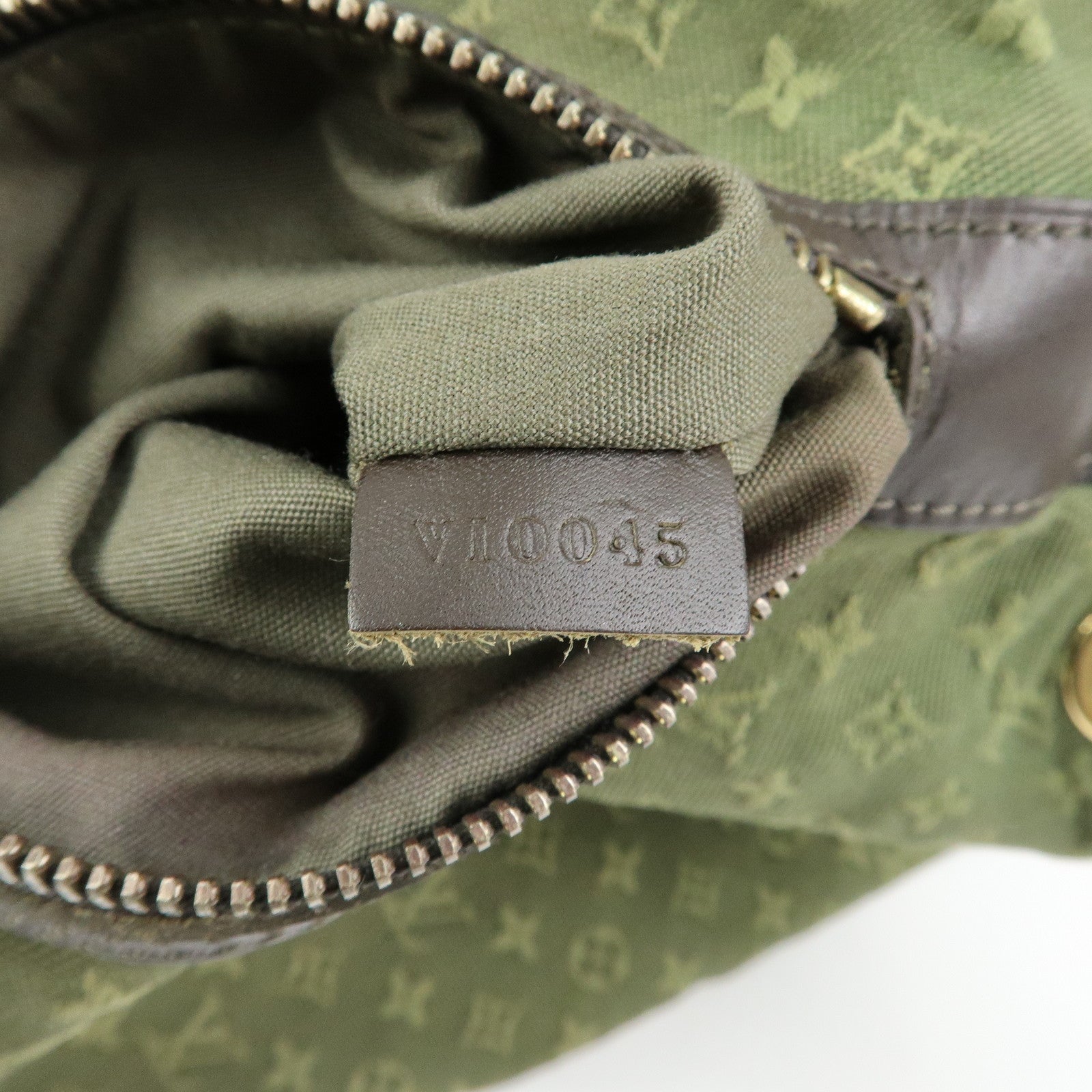 Louis Vuitton Betsy Monogram Mini Canvas Leather Shoulder Bag Khaki