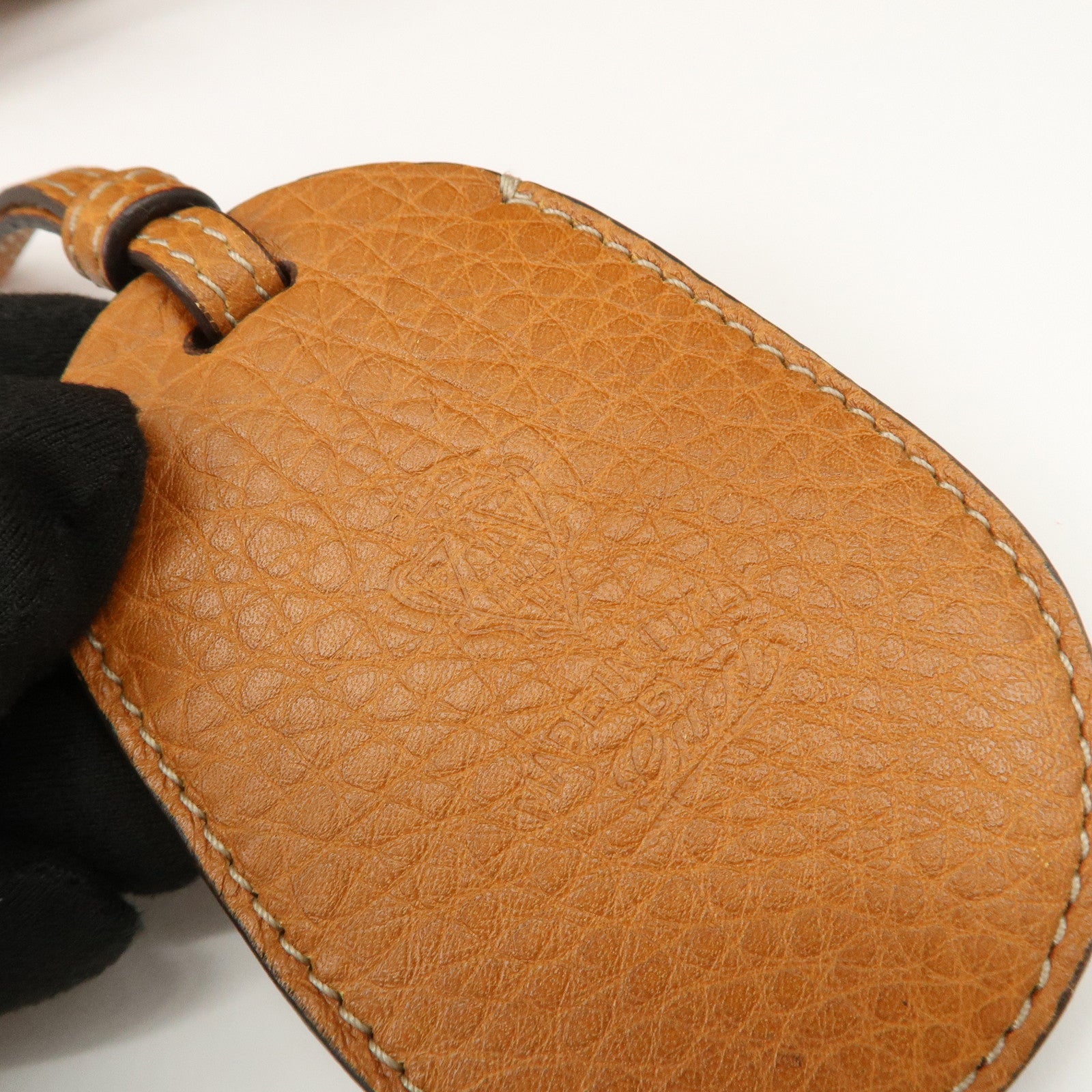 GUCCI Sherry Heritage Leather Shoulder Bag Brown 247597