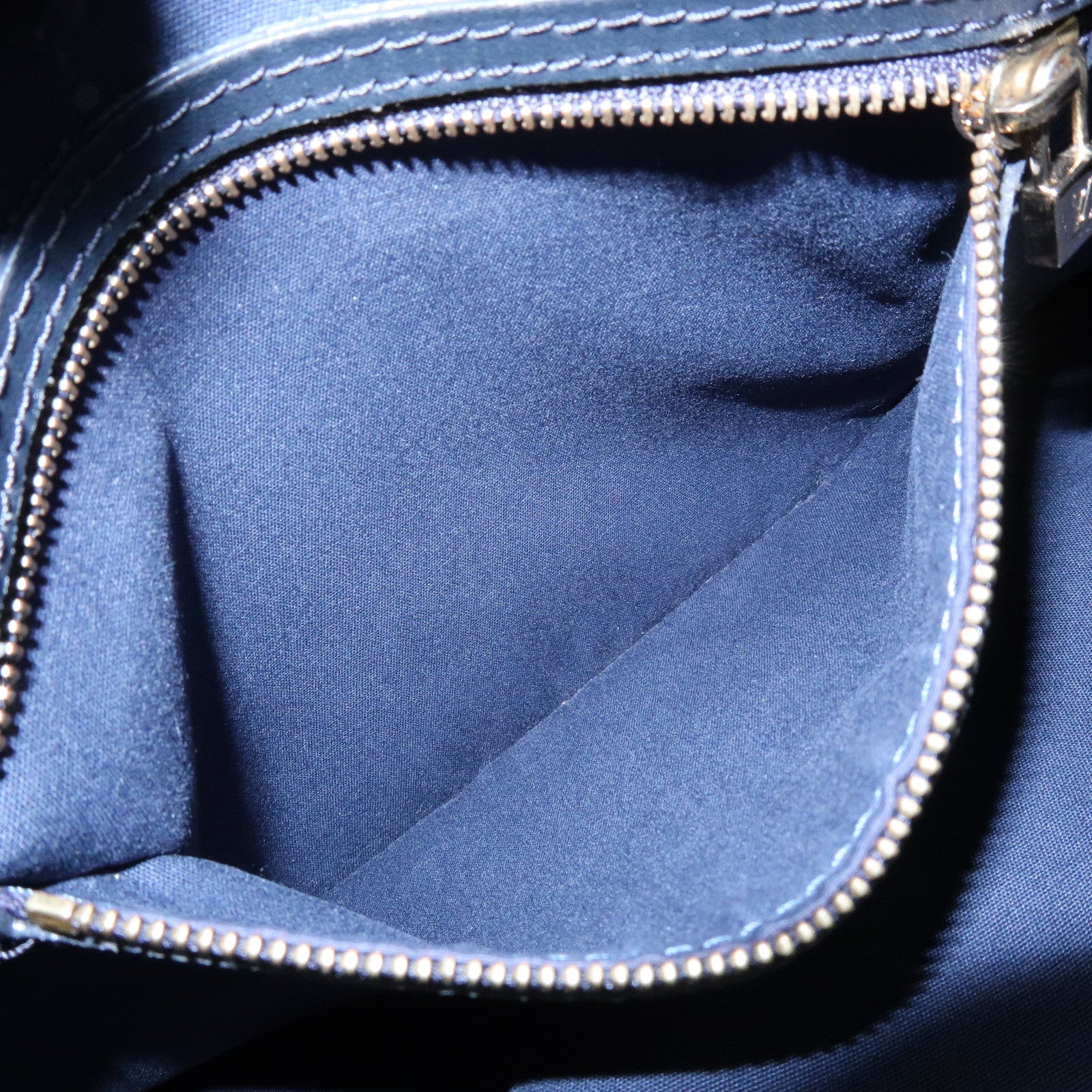Louis Vuitton Monogram Mini Canvas Lucille GM Tote Bag Blue M92679