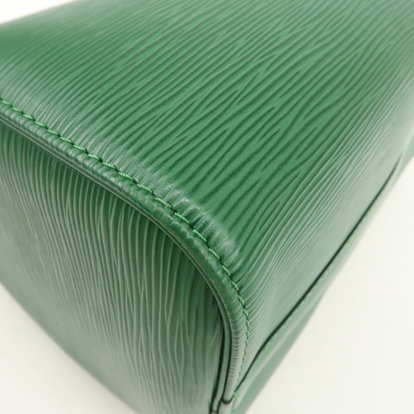 Louis Vuitton Epi Speedy 30 Hand Bag Boston Bag Borneo Green M43004 Used