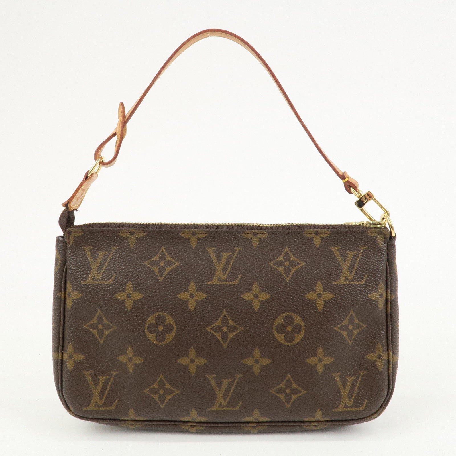Louis Vuitton Monogram Pochette Accessoires Pouch Hand Bag M51980
