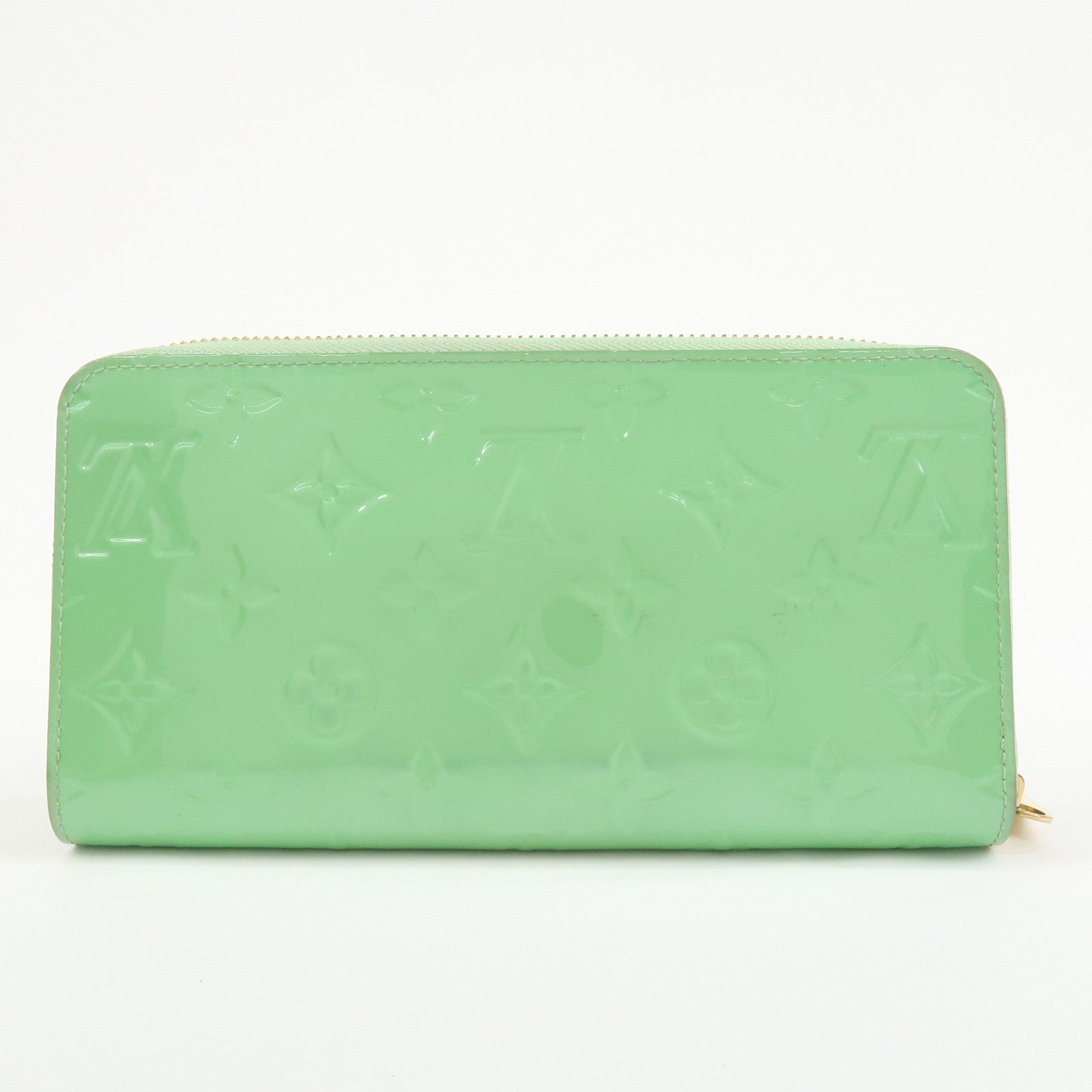 Louis Vuitton Monogram Vernis Zippy Wallet Gummy Apple M82065