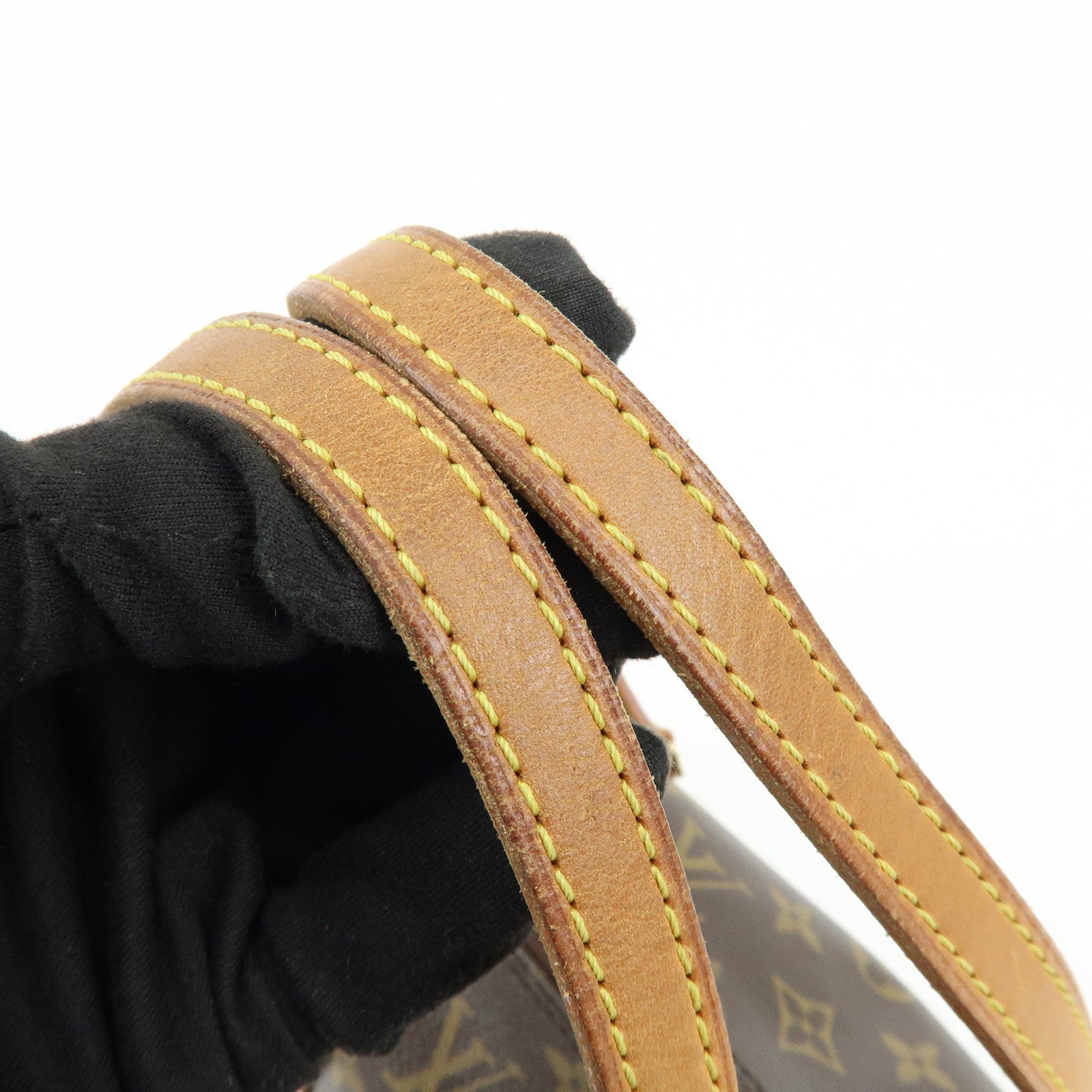 Louis Vuitton Monogram Papillon 30 Hand Bag Brown M51385