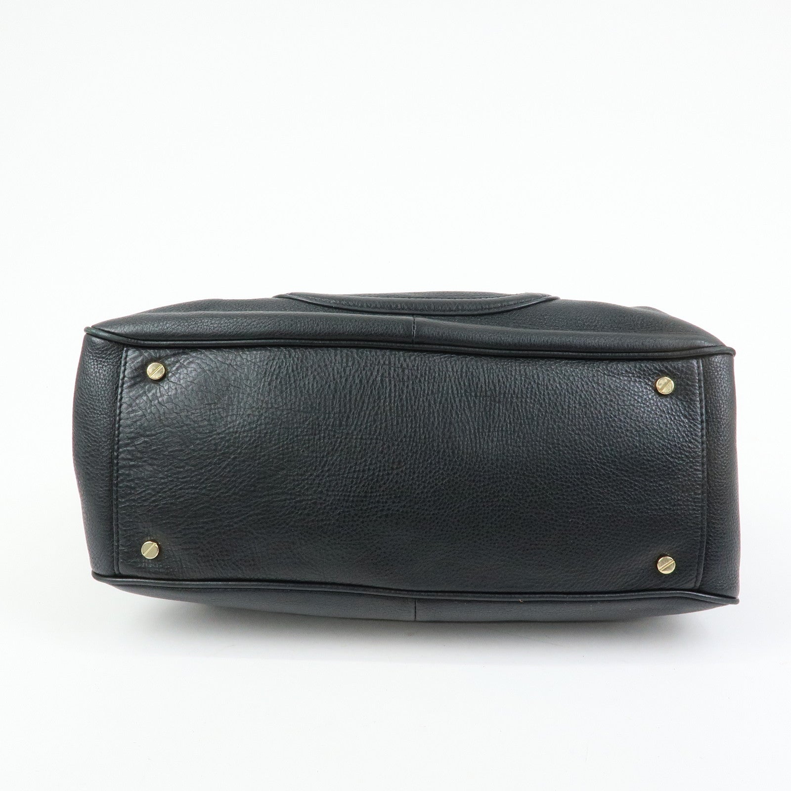 TORY BURCH Amanda Leather 2Way Bag Hand Bag Shoulder Bag Black