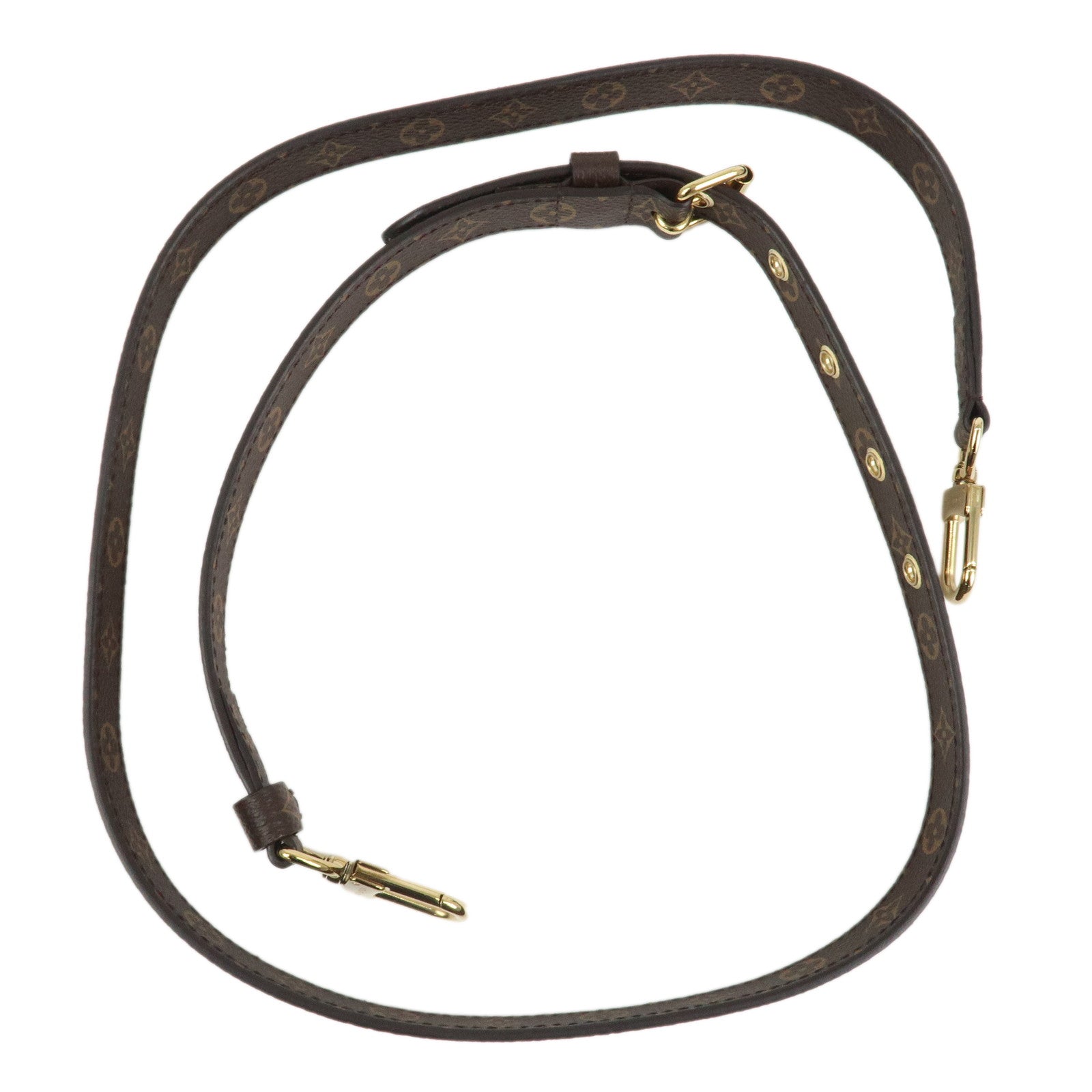 Louis Vuitton Monogram Adjustable Shoulder Strap Brown J60068