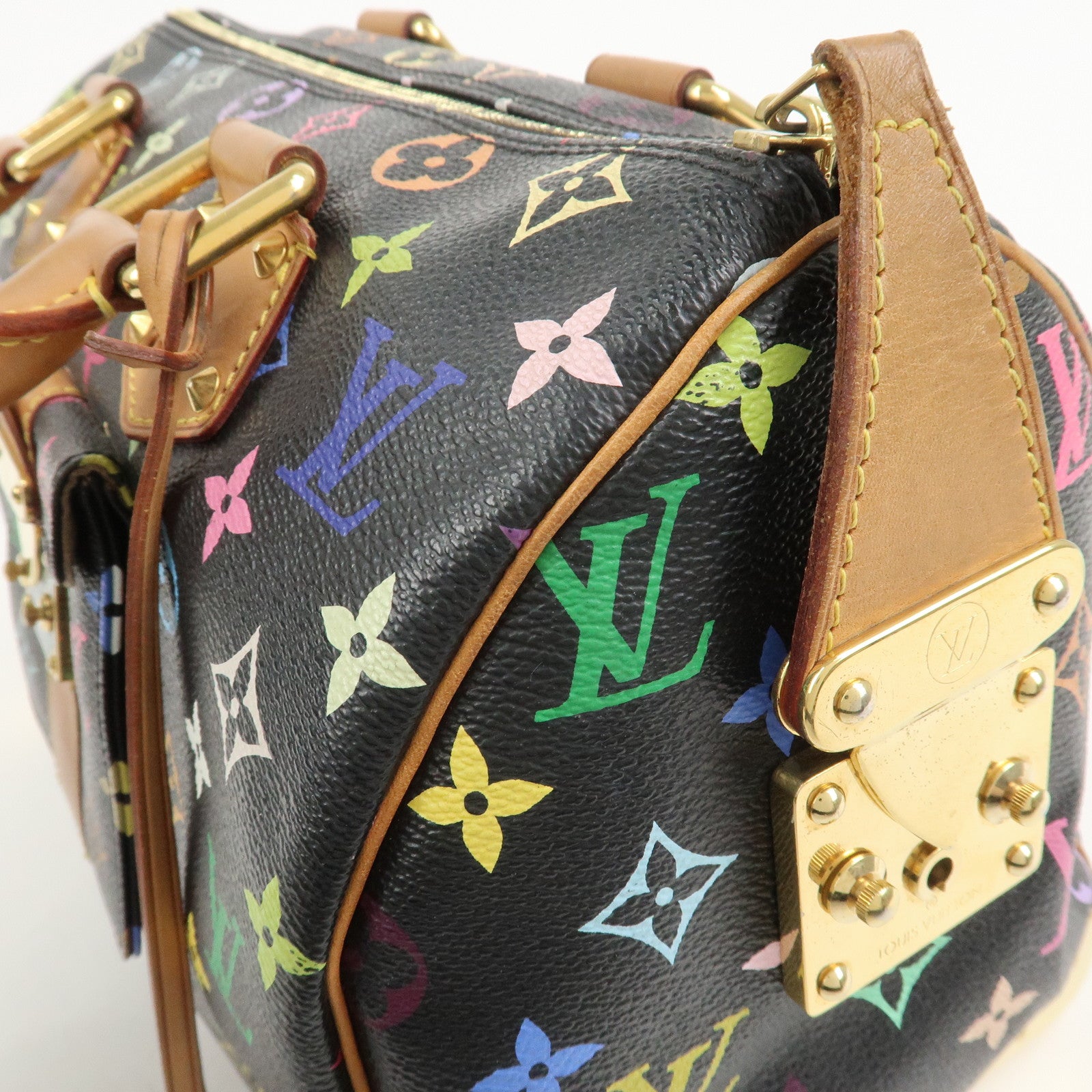 Louis Vuitton Monogram Multicolor Speedy 30 Hand Bag M92642