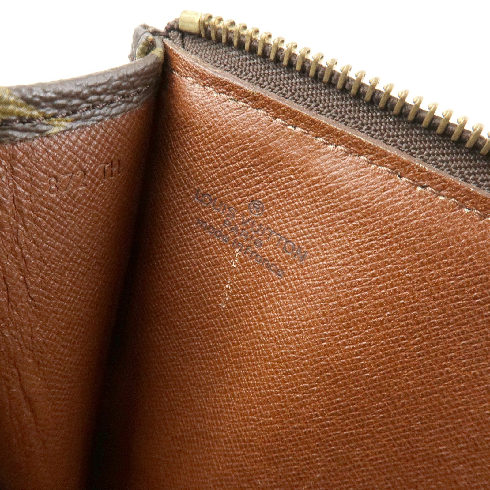 Louis Vuitton Monogram Posh Documents Clutch Bag Brown M53456