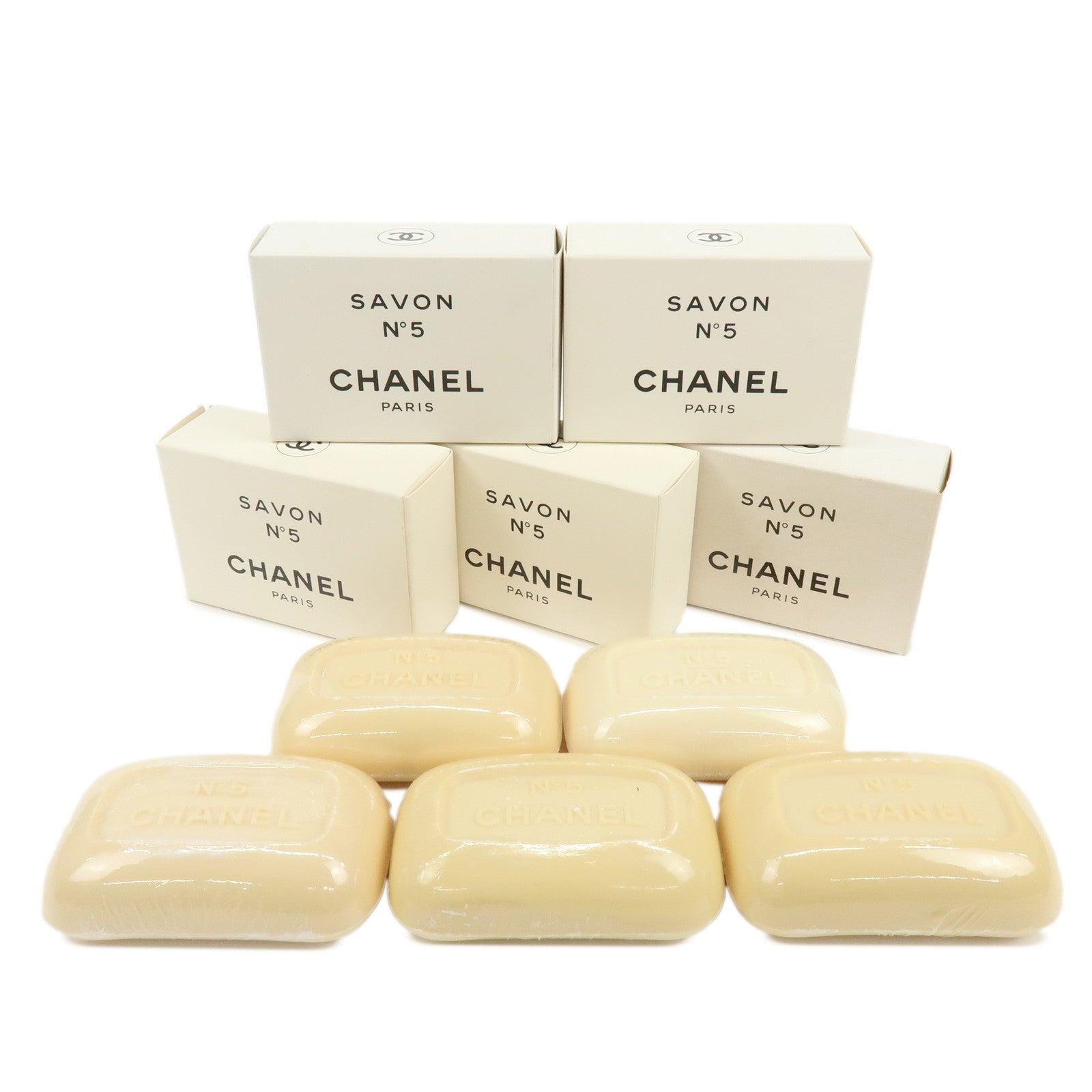 CHANEL Set of 5 Savon No5 Bar Soap