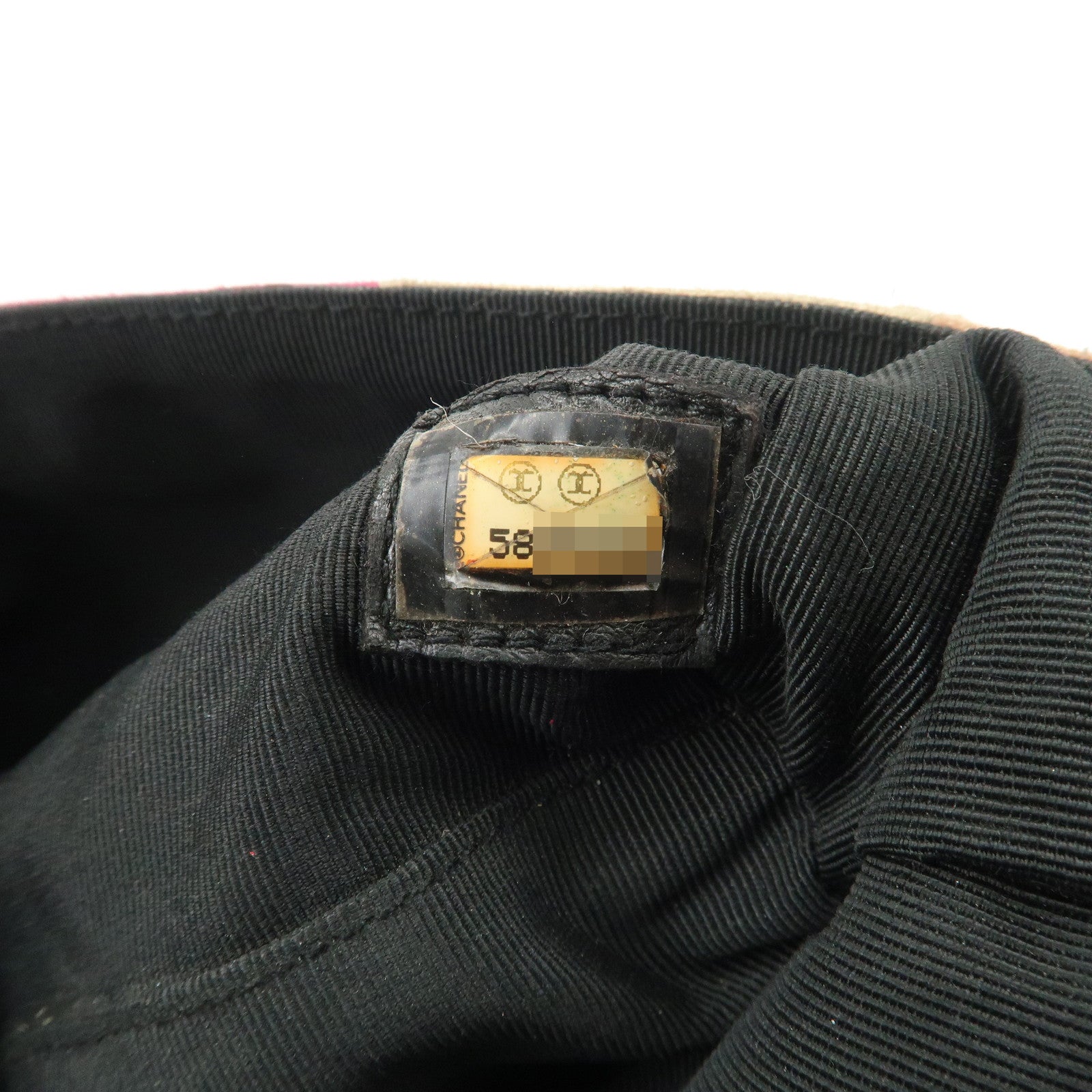 CHANEL 2.55 Suede Patchwork Chain Shoulder Bag Multicolor A14528 Used