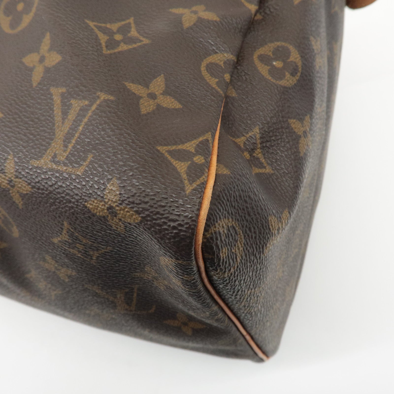 Louis Vuitton Monogram Speedy 40 Hand Bag Boston Bag M41522 Used