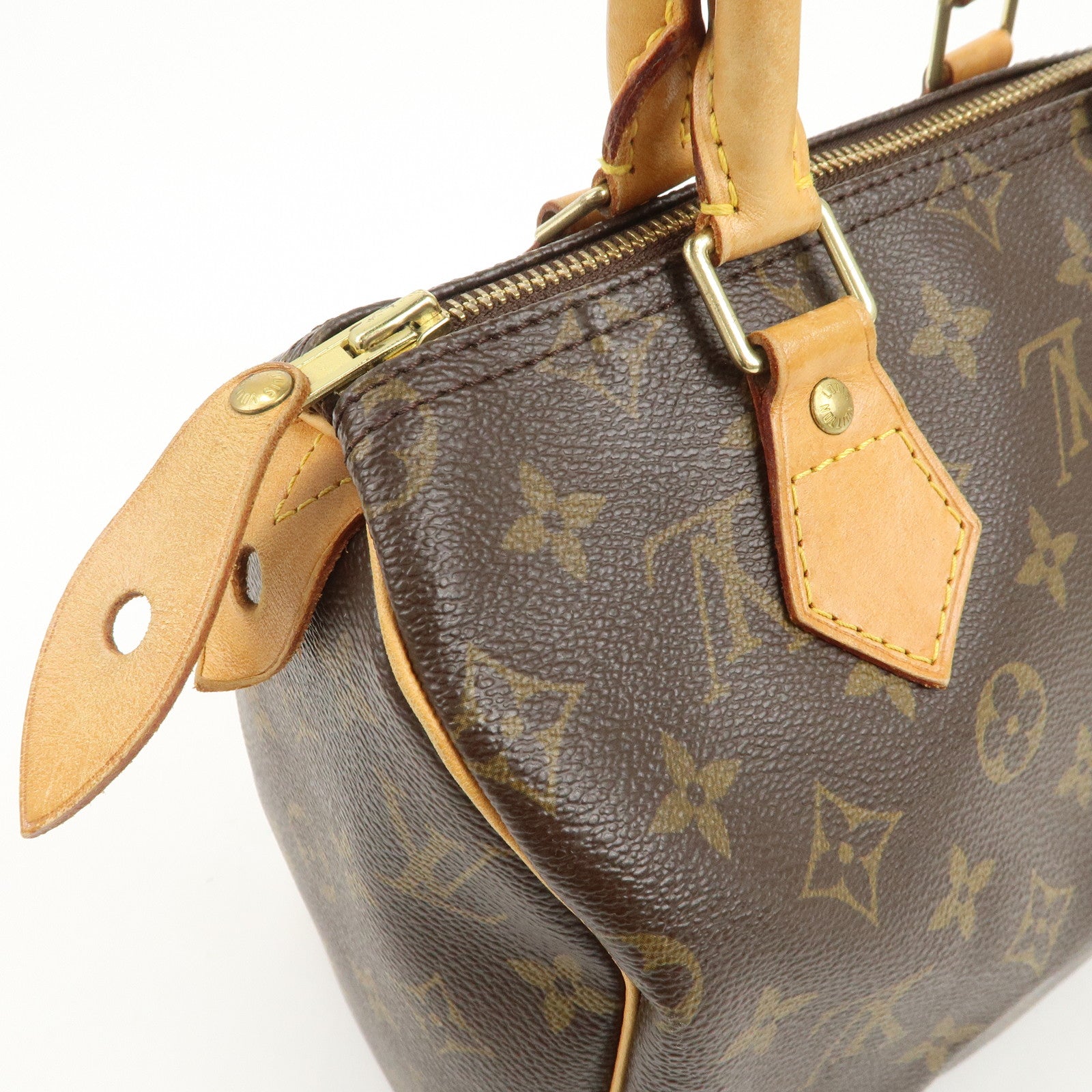 Louis Vuitton Monogram Speedy 25 Boston Bag Hand Bag Brown M41528