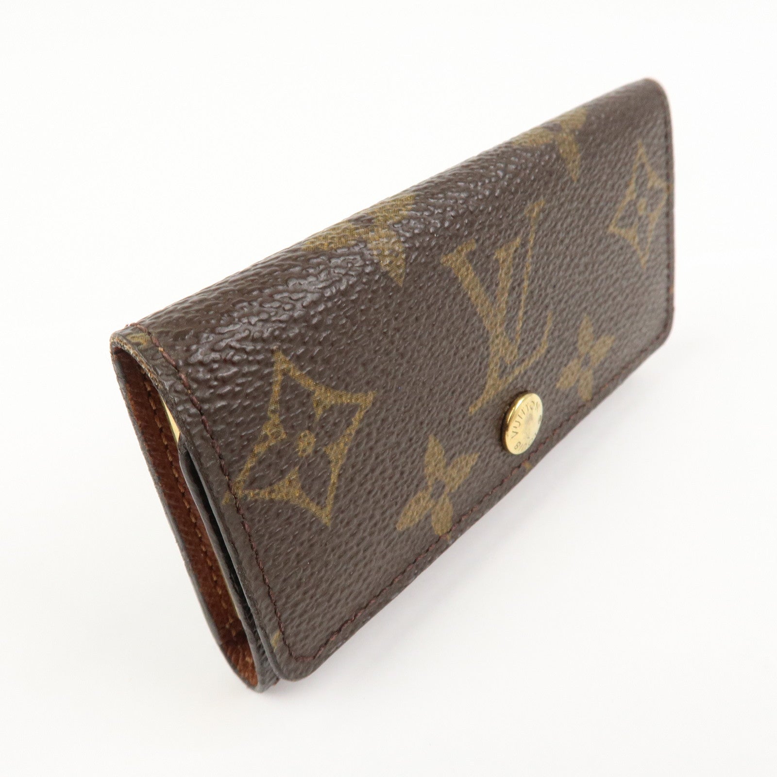Louis Vuitton Monogram Set Of 2 Key Case Brown M69517 M60115