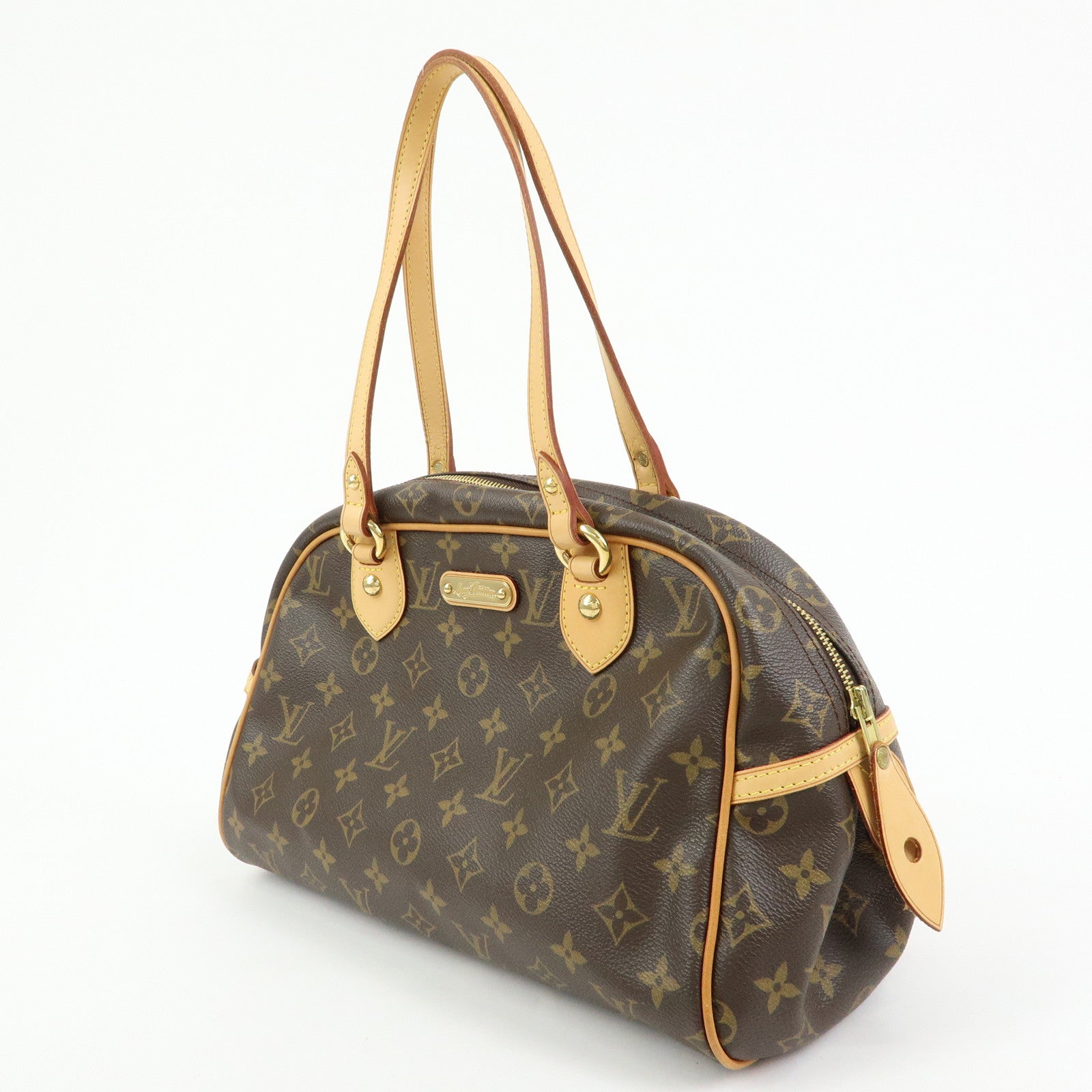 Louis Vuitton Monogram Montorgueil PM Shoulder Bag Brown M95565