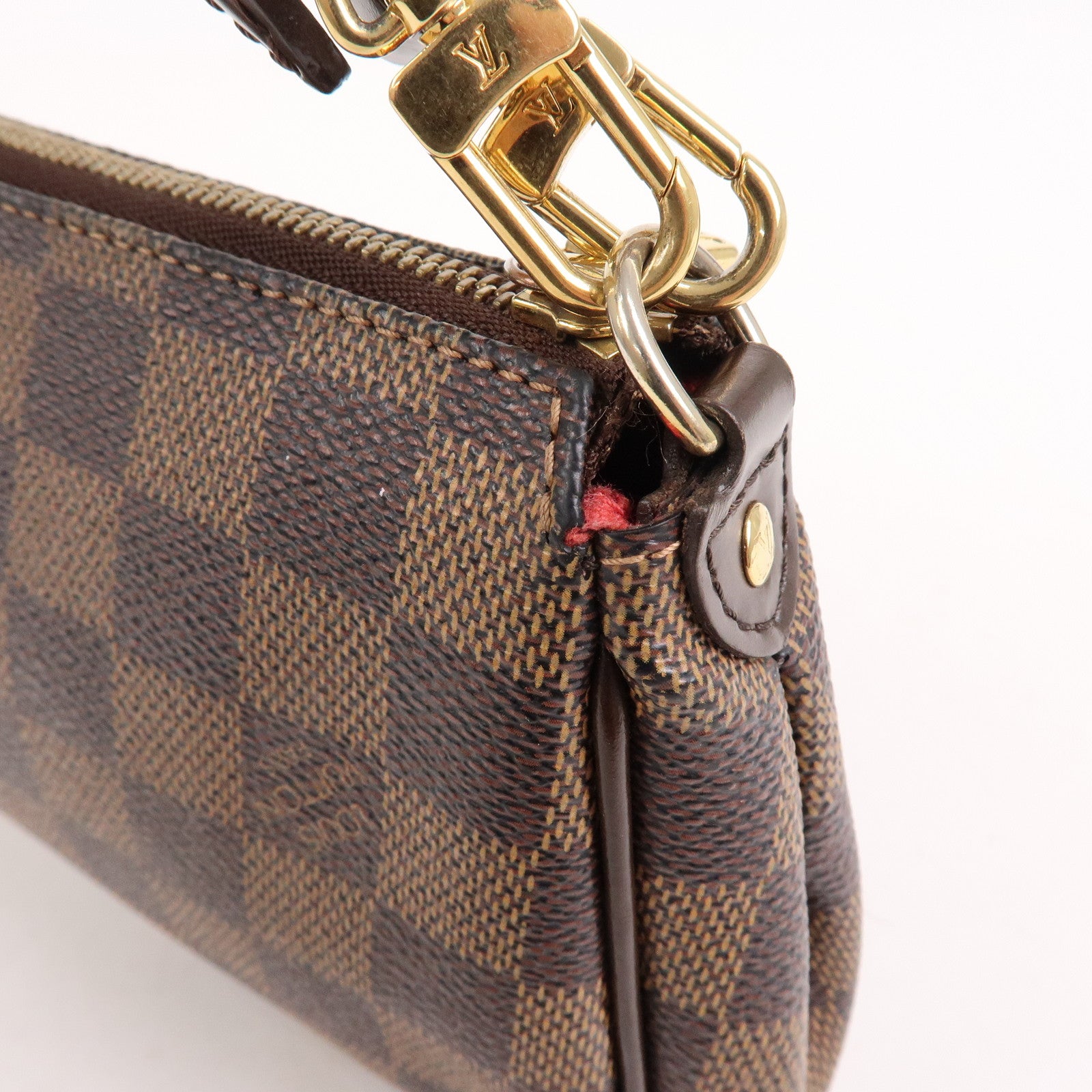 Louis Vuitton Damier Eva 2Way Hand Shoulder Bag Damier Ebene N55213