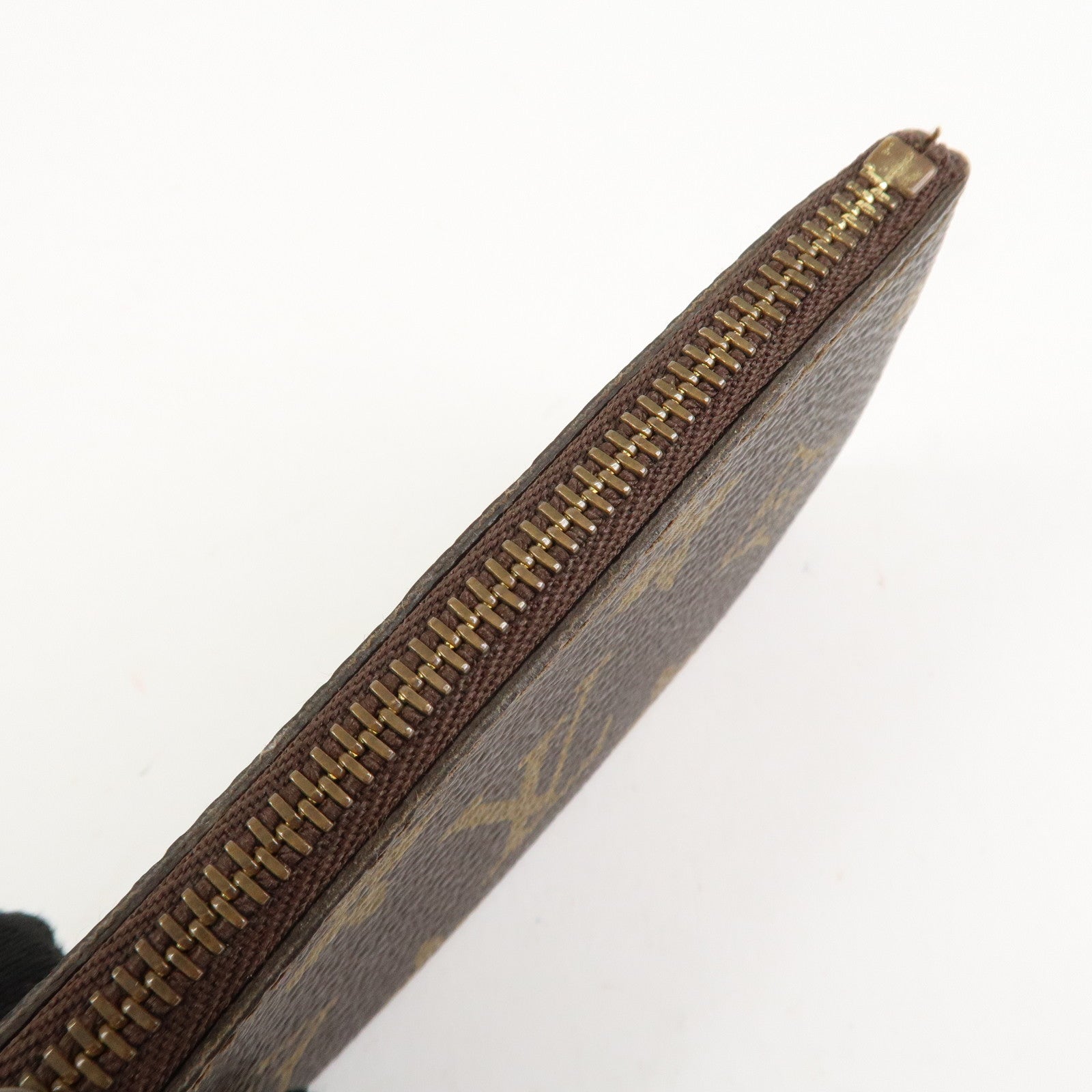 Louis Vuitton Monogram Pochette Cles Coin Case Key Case M62650 Used
