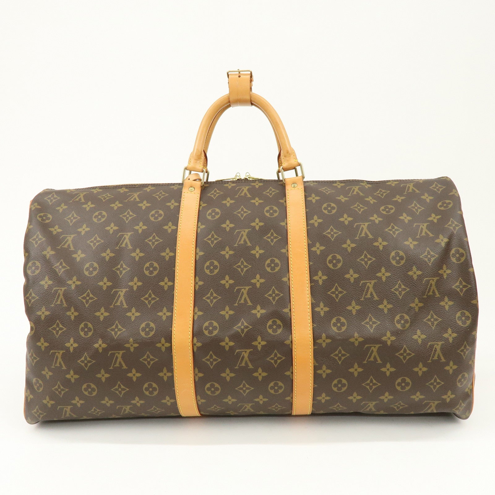 Louis Vuitton Monogram Keep All Bandouliere 60 Boston Bag M41412