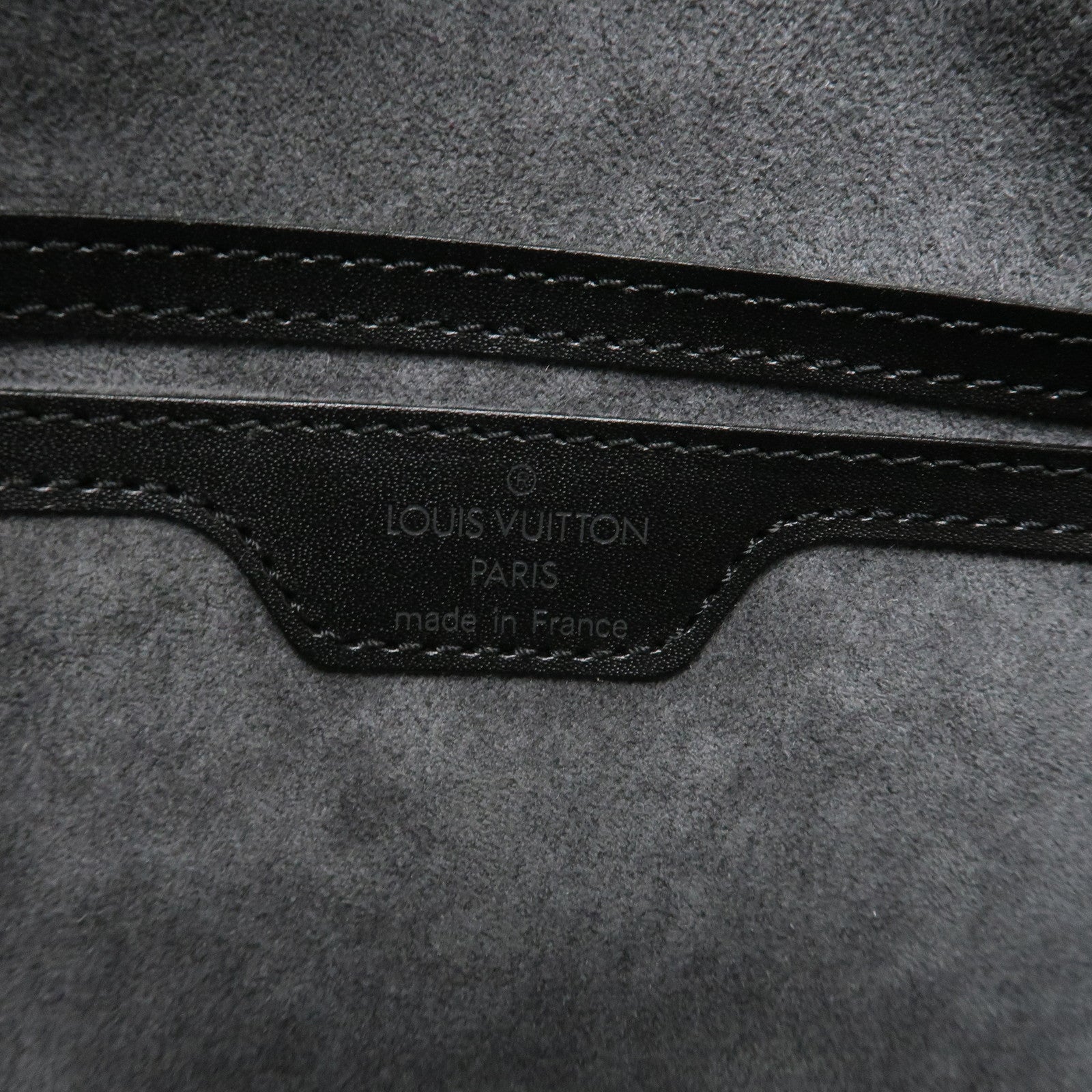 Louis Vuitton Epi Soufflot Hand Bag Shoulder Bag Noir M52862