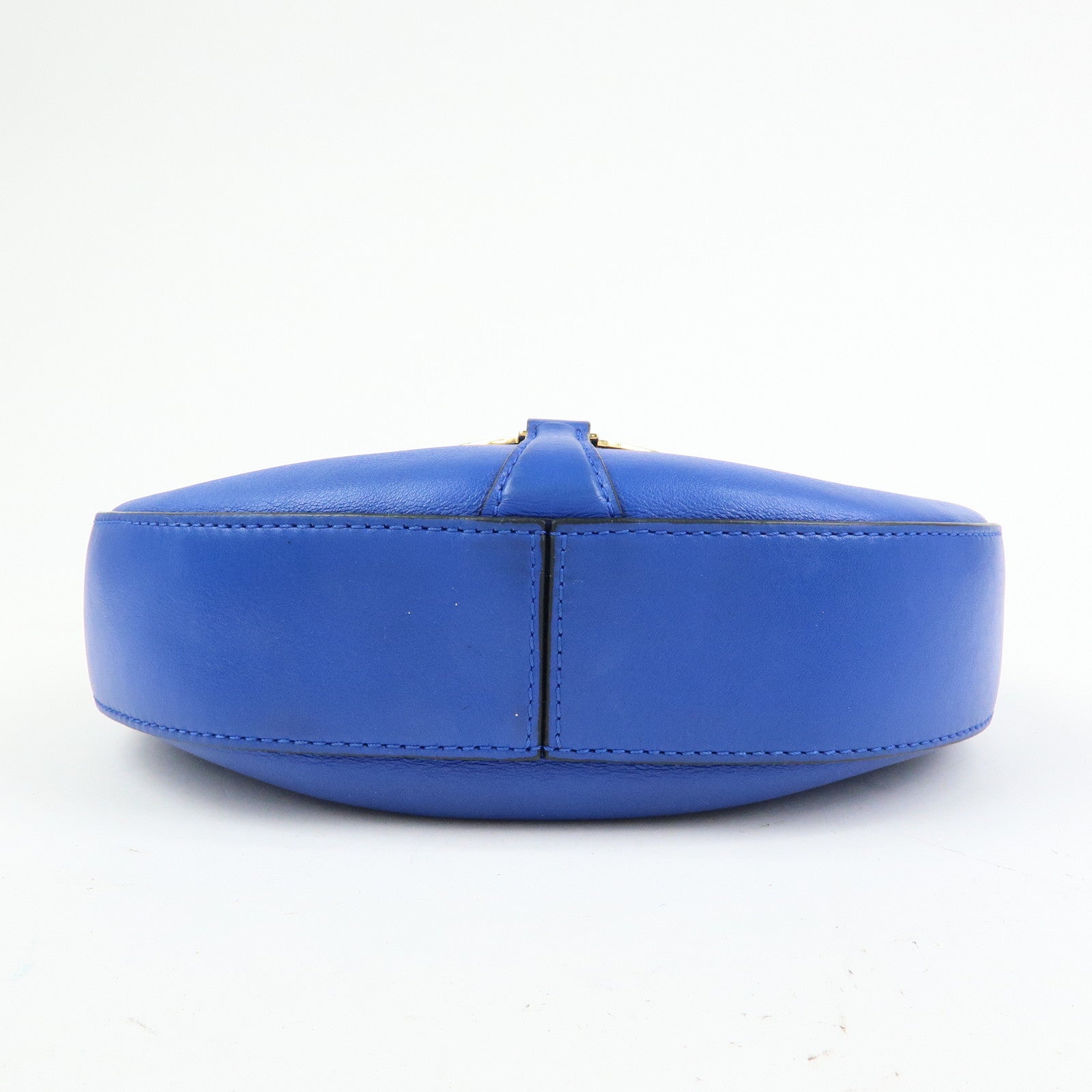 LOEWE Joyce Calf Leather Shoulder Bag Crossbody Bag Blue