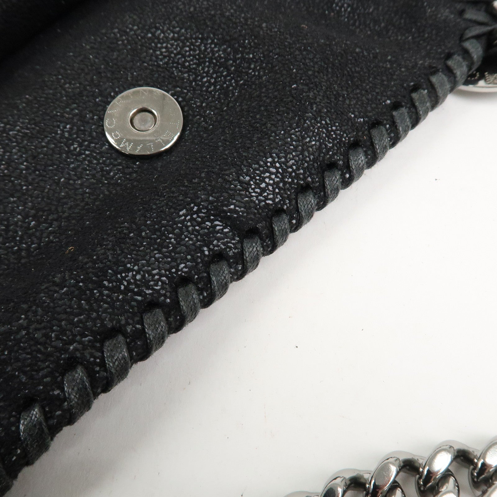 STELLA MCCARTNEY Falabella 2Way Bag Shoulder Bag Black 371223