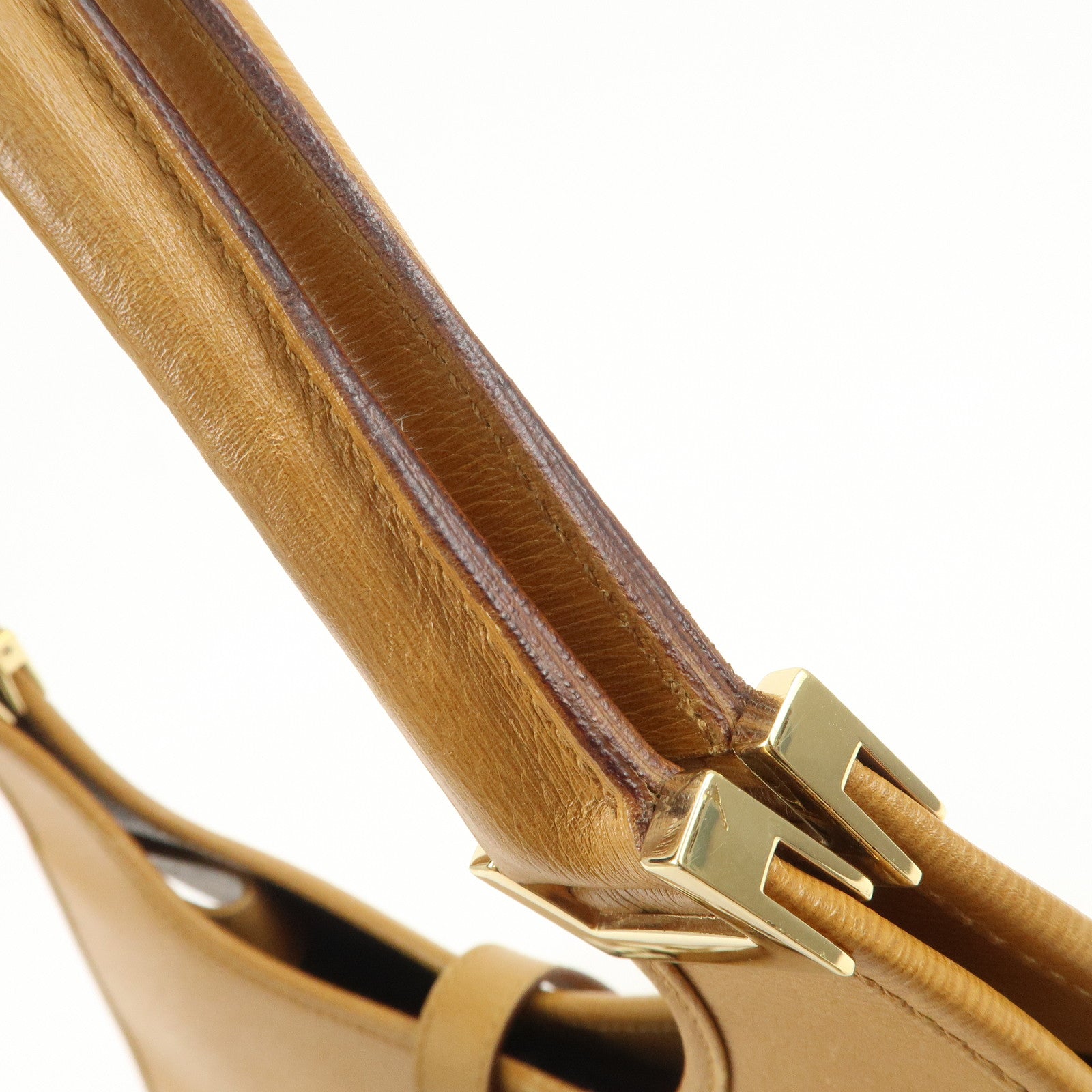 GUCCI Jackie Leather Shoulder Bag Hand Bag Beige 002.1067