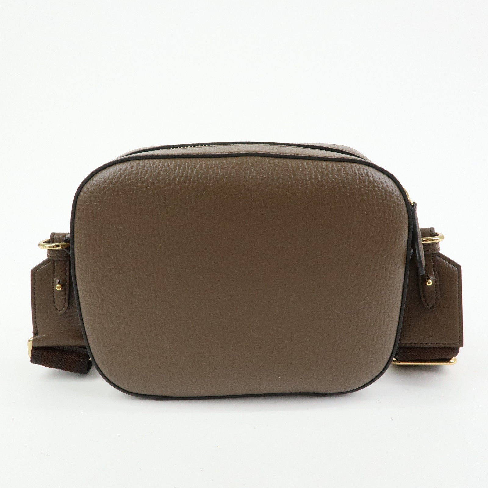 STELLA MCCARTNEY Faux Vegan Leathr Shoulder Crossbody Bag Brown