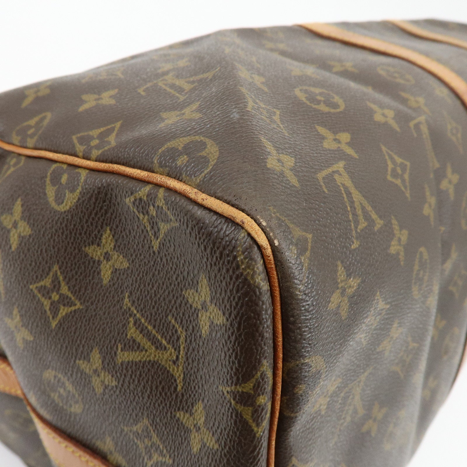 Louis Vuitton Monogram Keep All Bandouliere 55 Boston Bag M41414