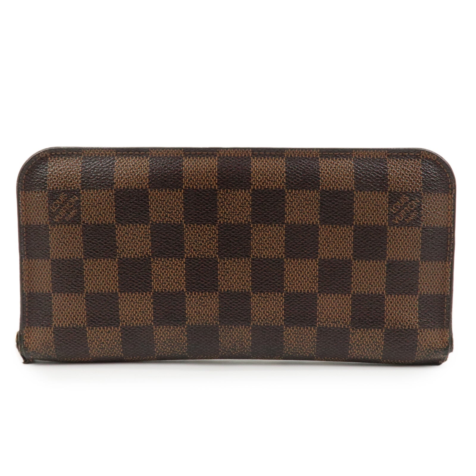 Louis Vuitton Damier Portefeuille Insolite Zippy Long Wallet N63071