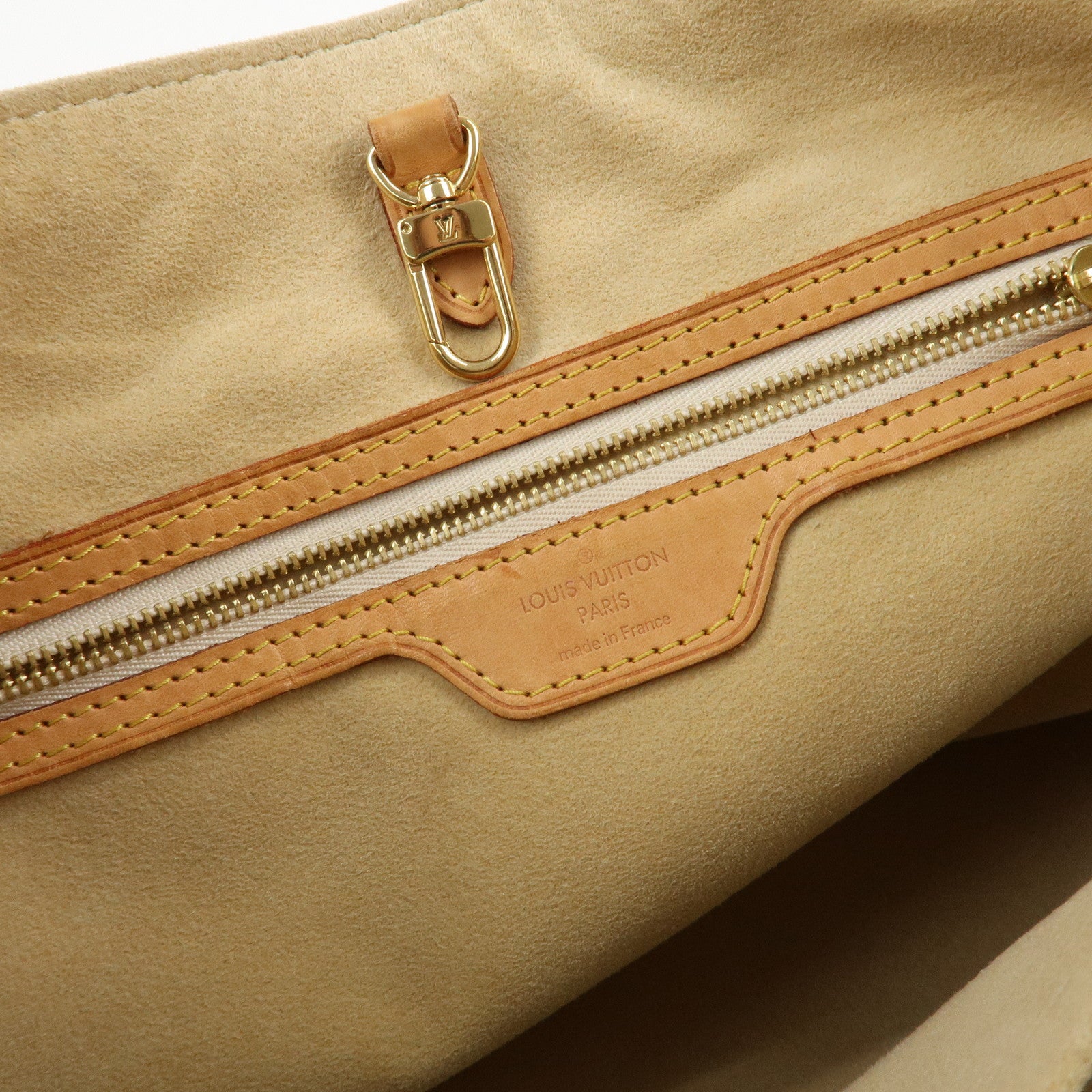 Louis Vuitton Damier Azur Hampstead PM Hand Bag Ivory N51207