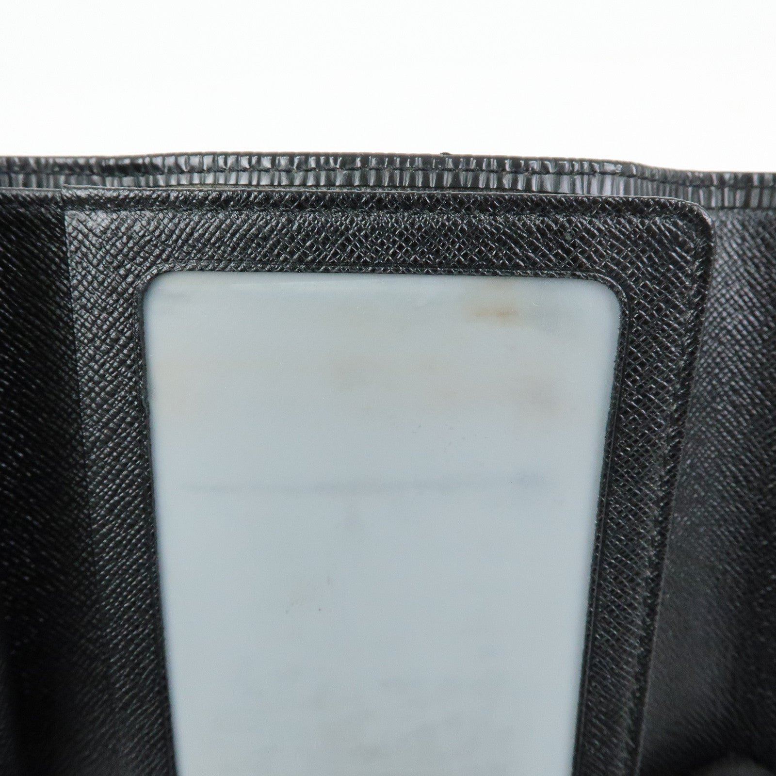 Louis Vuitton Epi Portefeuille Koala Compact Wallet Noir M58012