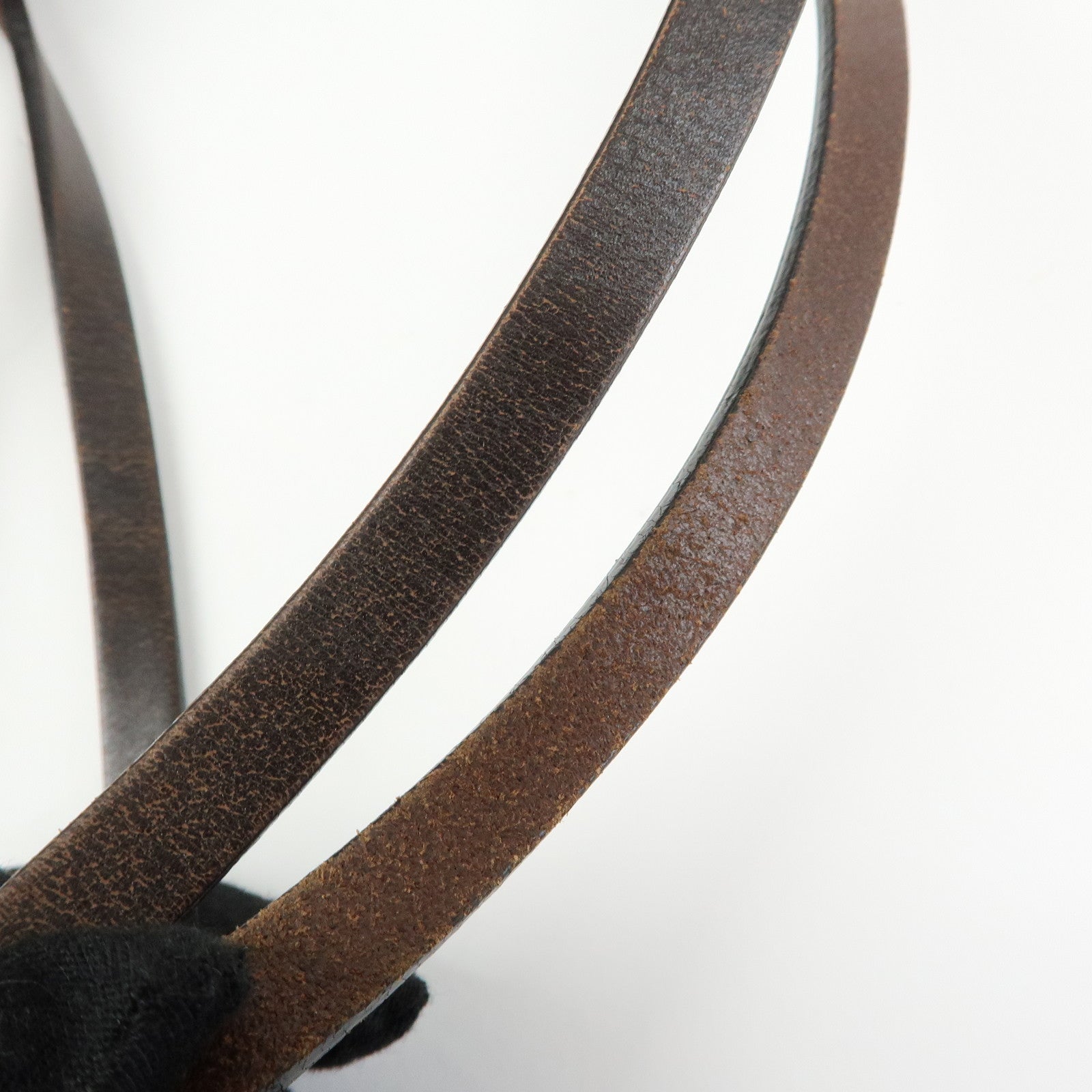 FENDI Zucca PVC Leather Tote Bag Shoulder Bag Brown Black 8BH198