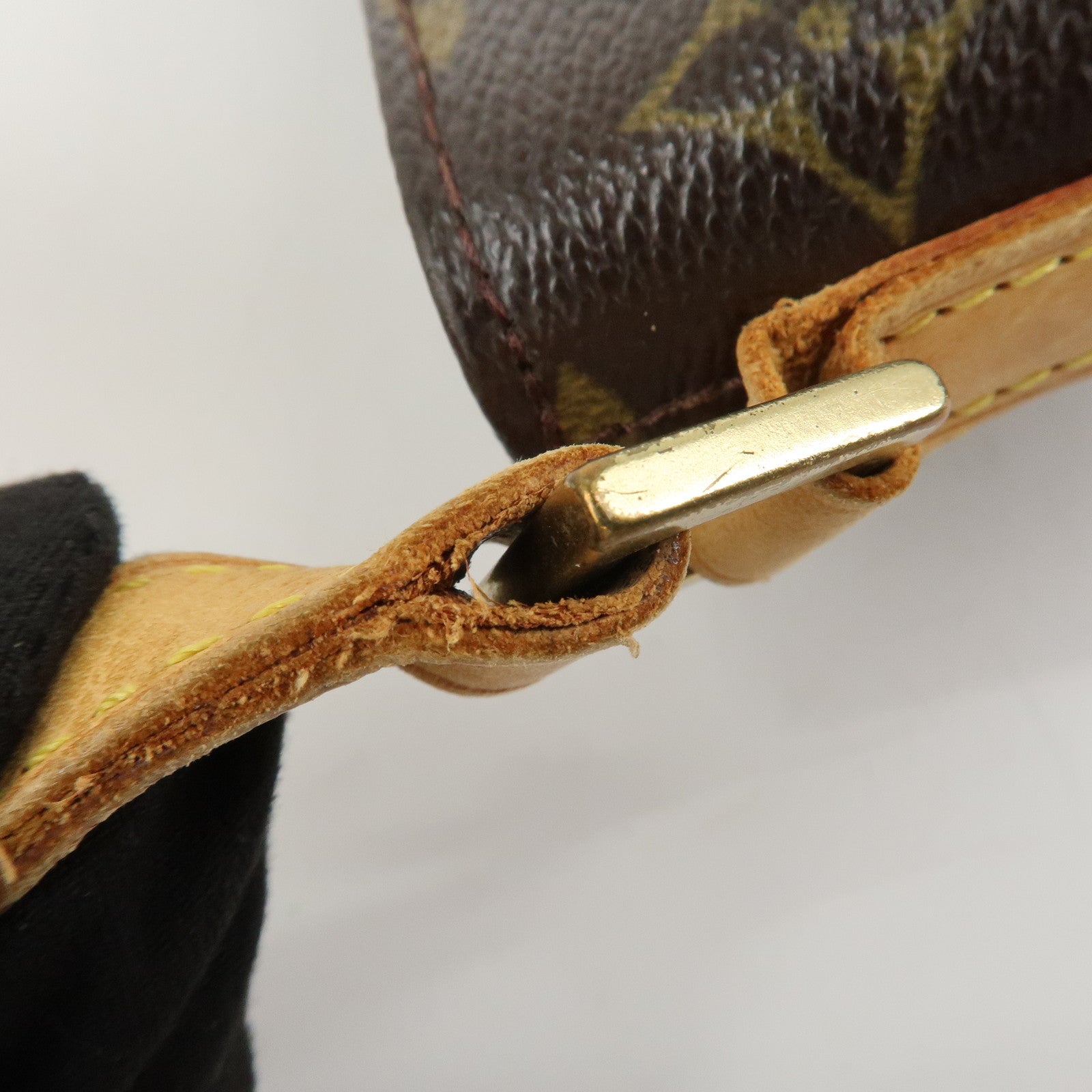 Louis Vuitton Monogram Trotteur Shoulder Bag Brown M51240