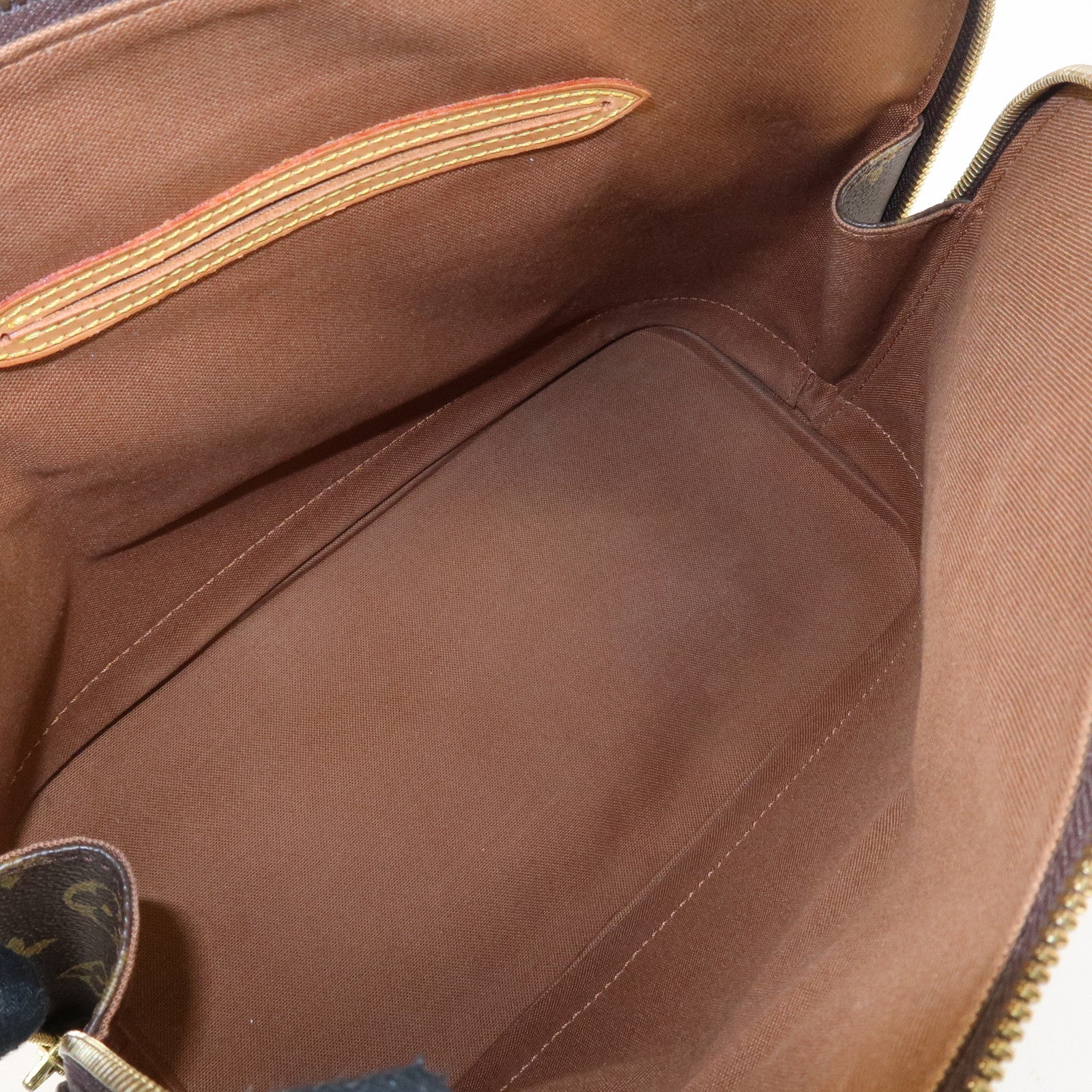 Louis Vuitton Monogram Alma Hand Bag Brown Brown M51130 Used