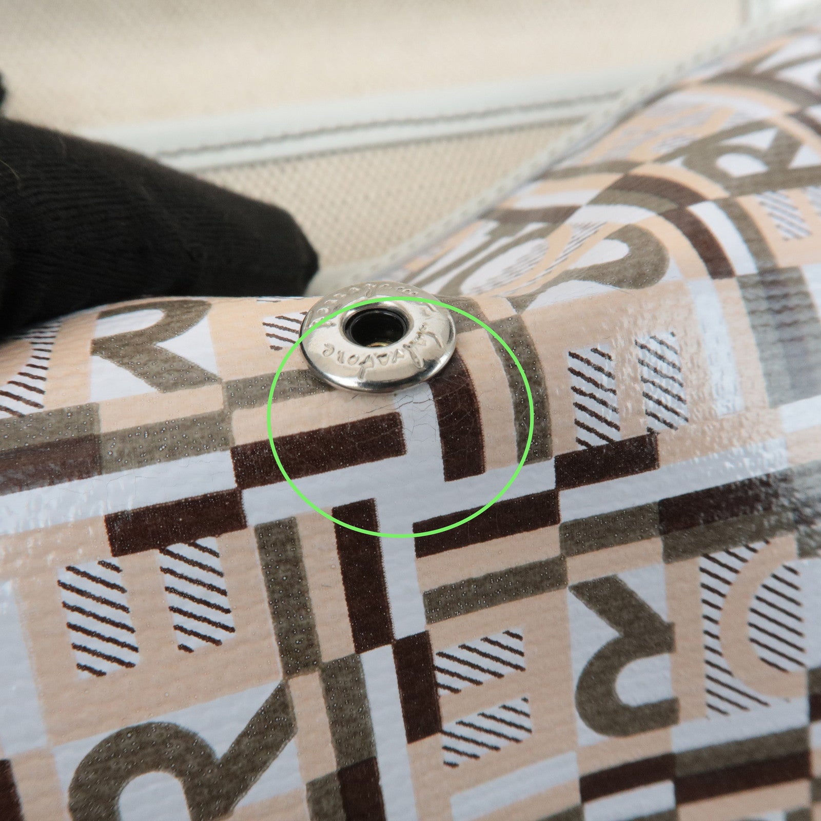 Ferragamo Leather PVC Accessoires Pouch Shoulder Bag Multicolor Used