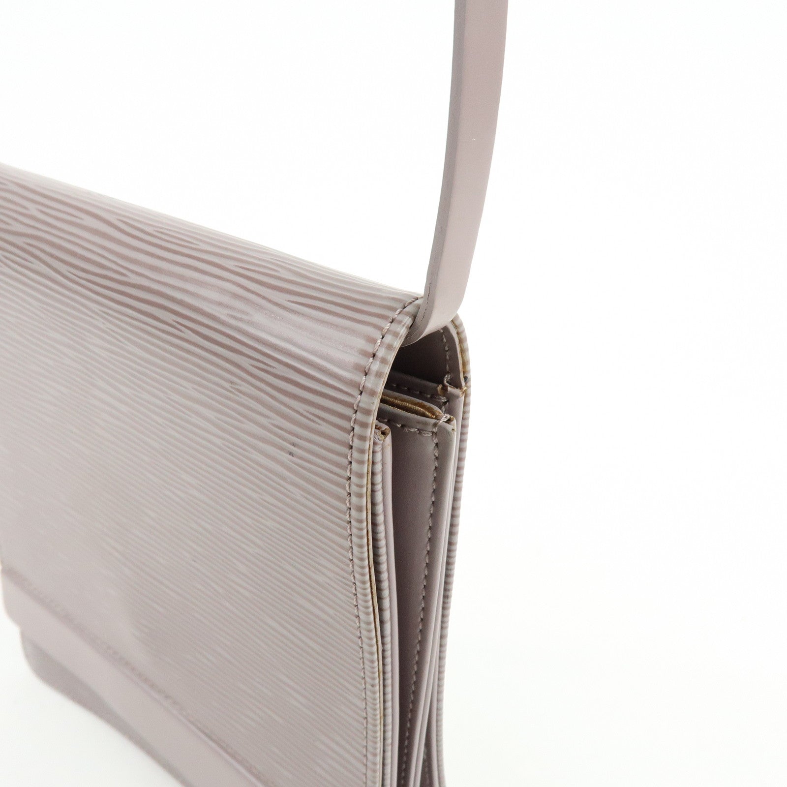 Louis Vuitton Epi Biarritz Leather Shoulder Bag Pepper M5293C